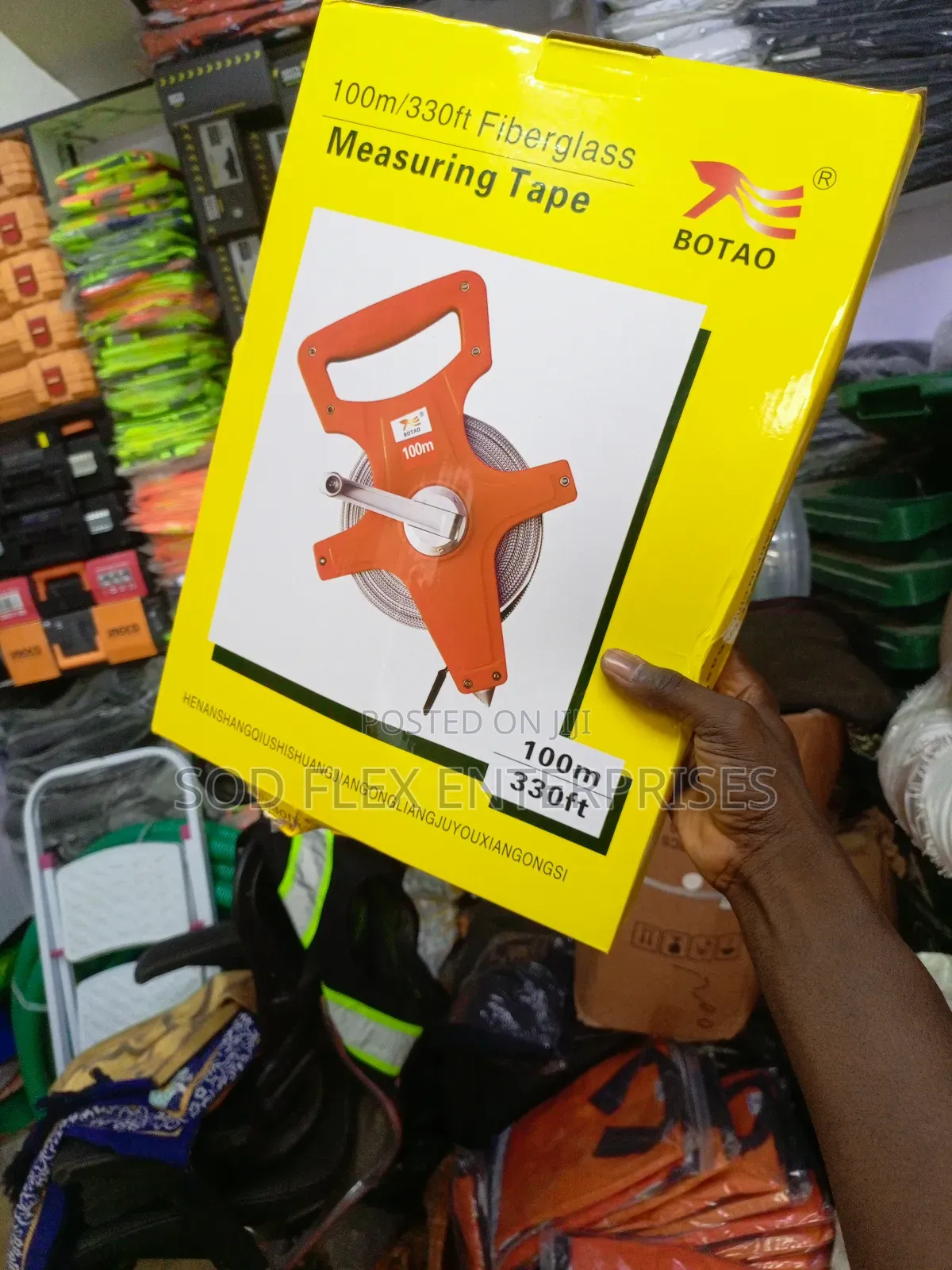 50 Meters Fiberglass Quality Measuring Tape