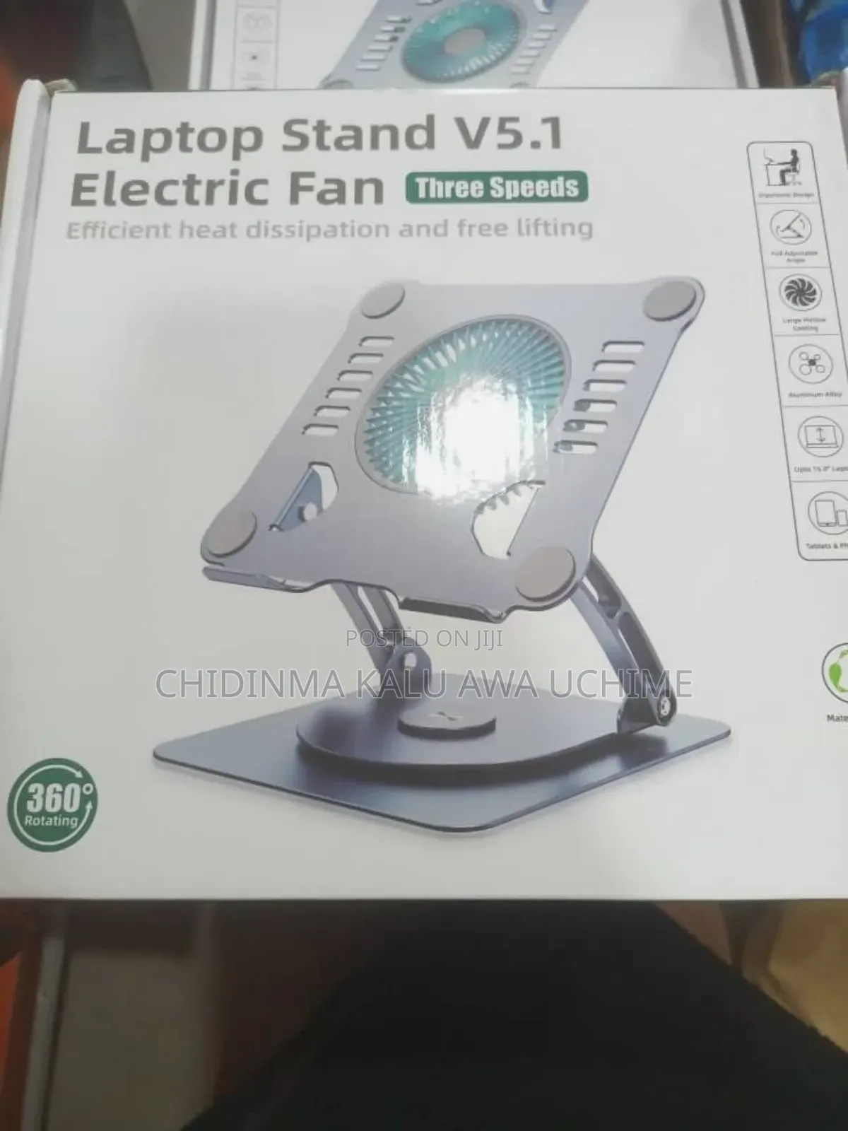 V5.1 Laptop Stand With Fan