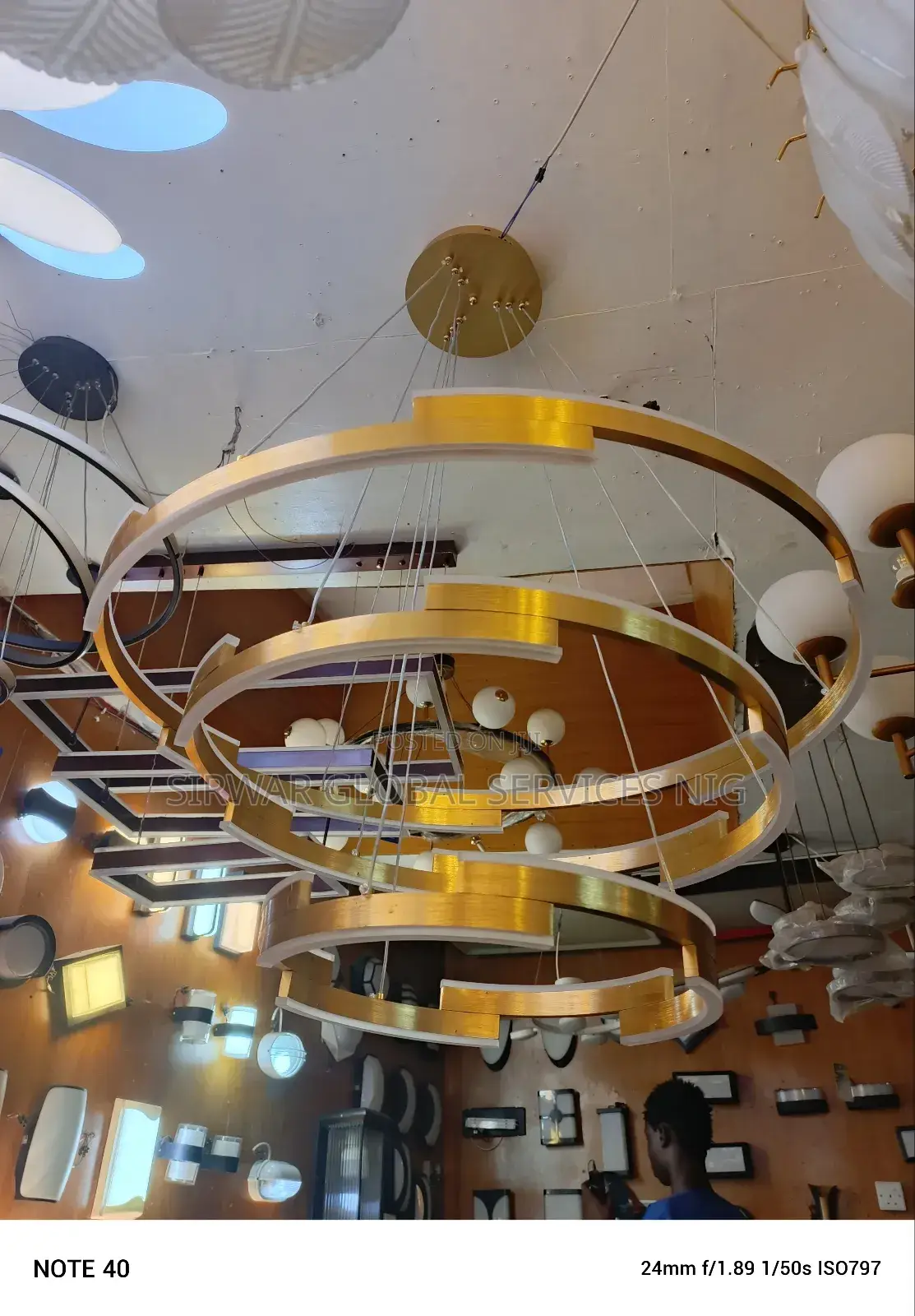 Parlor Drop Chandelier Fittings