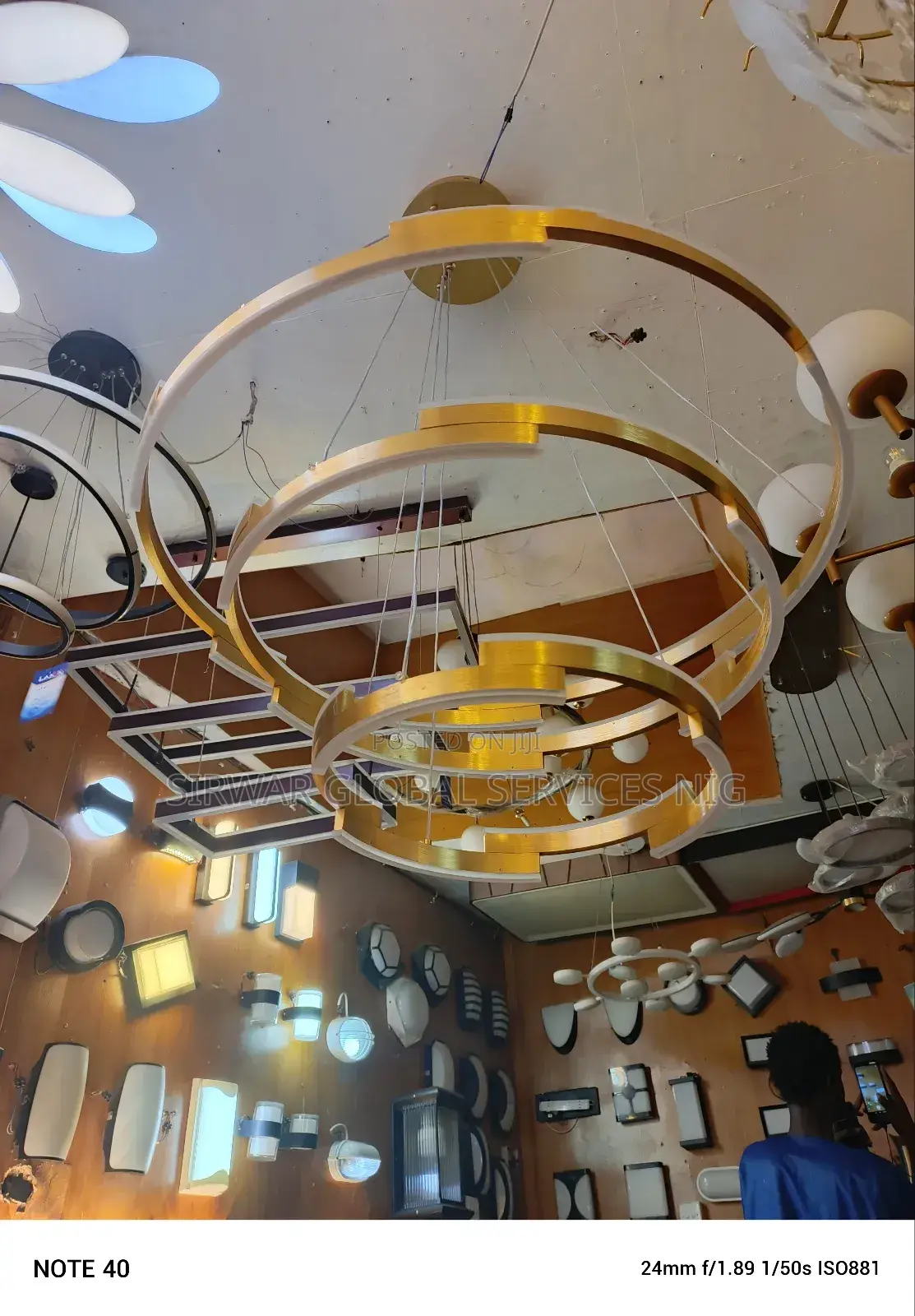 Parlor Drop Chandelier Fittings