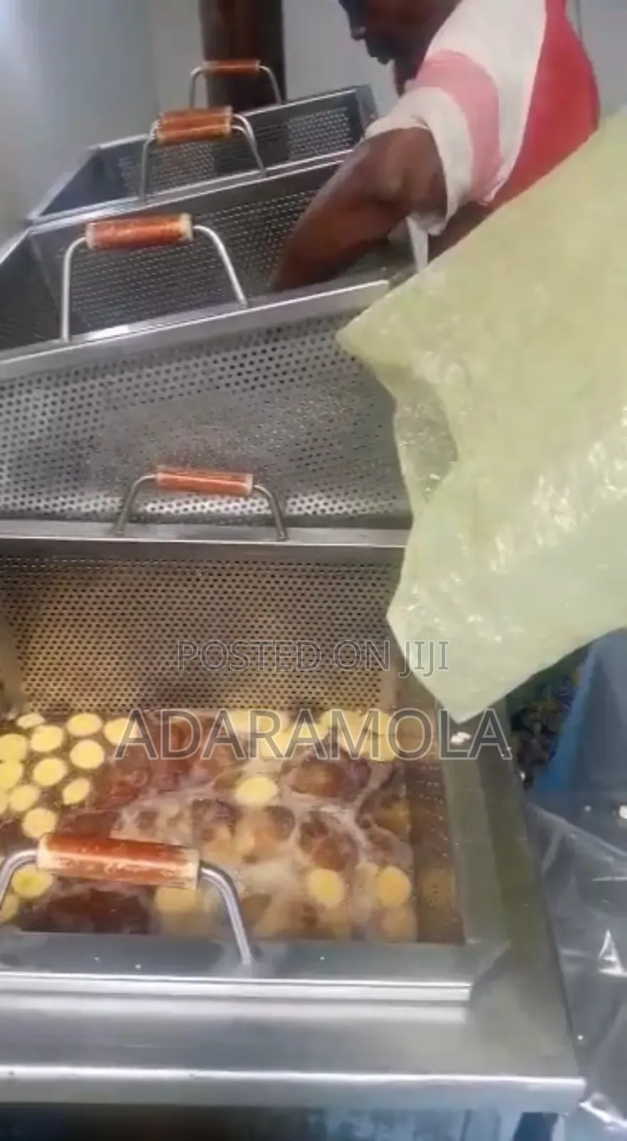 Plantain Chips Fryer and Oil Remover (Dehydrator)