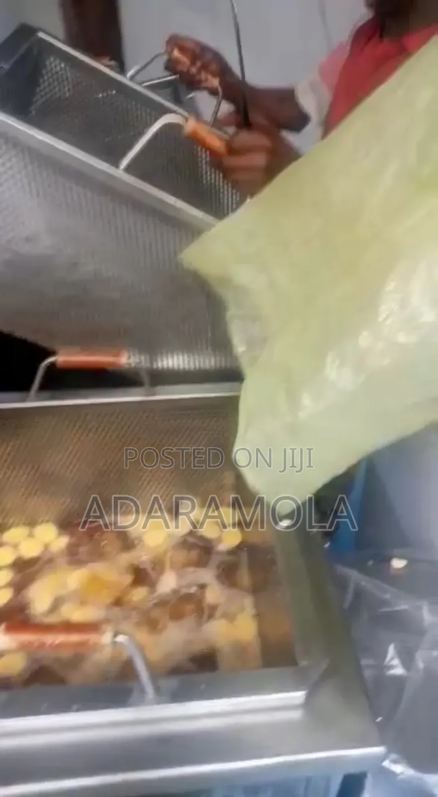 Plantain Chips Fryer and Oil Remover (Dehydrator)