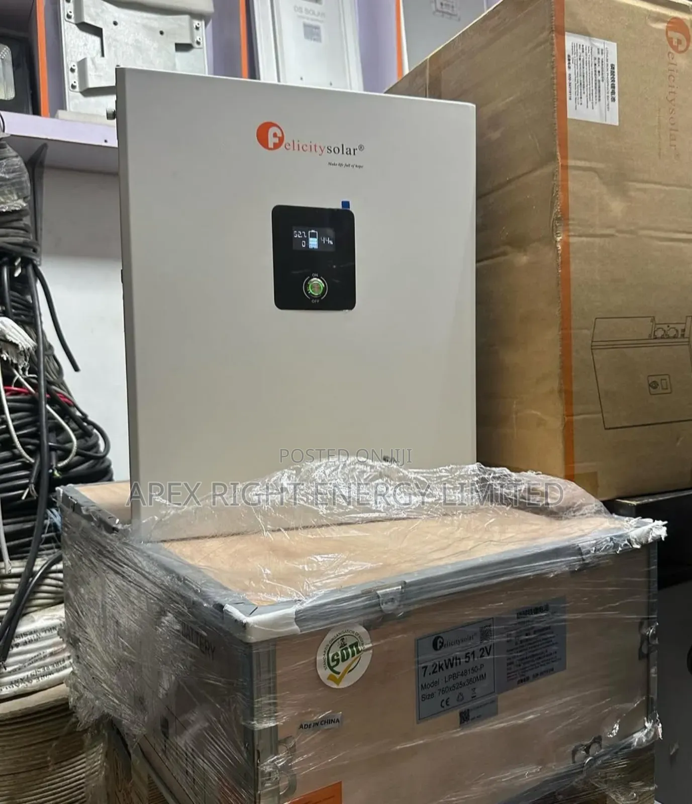 5kwh Felicity Lithium Ion Battery 48v