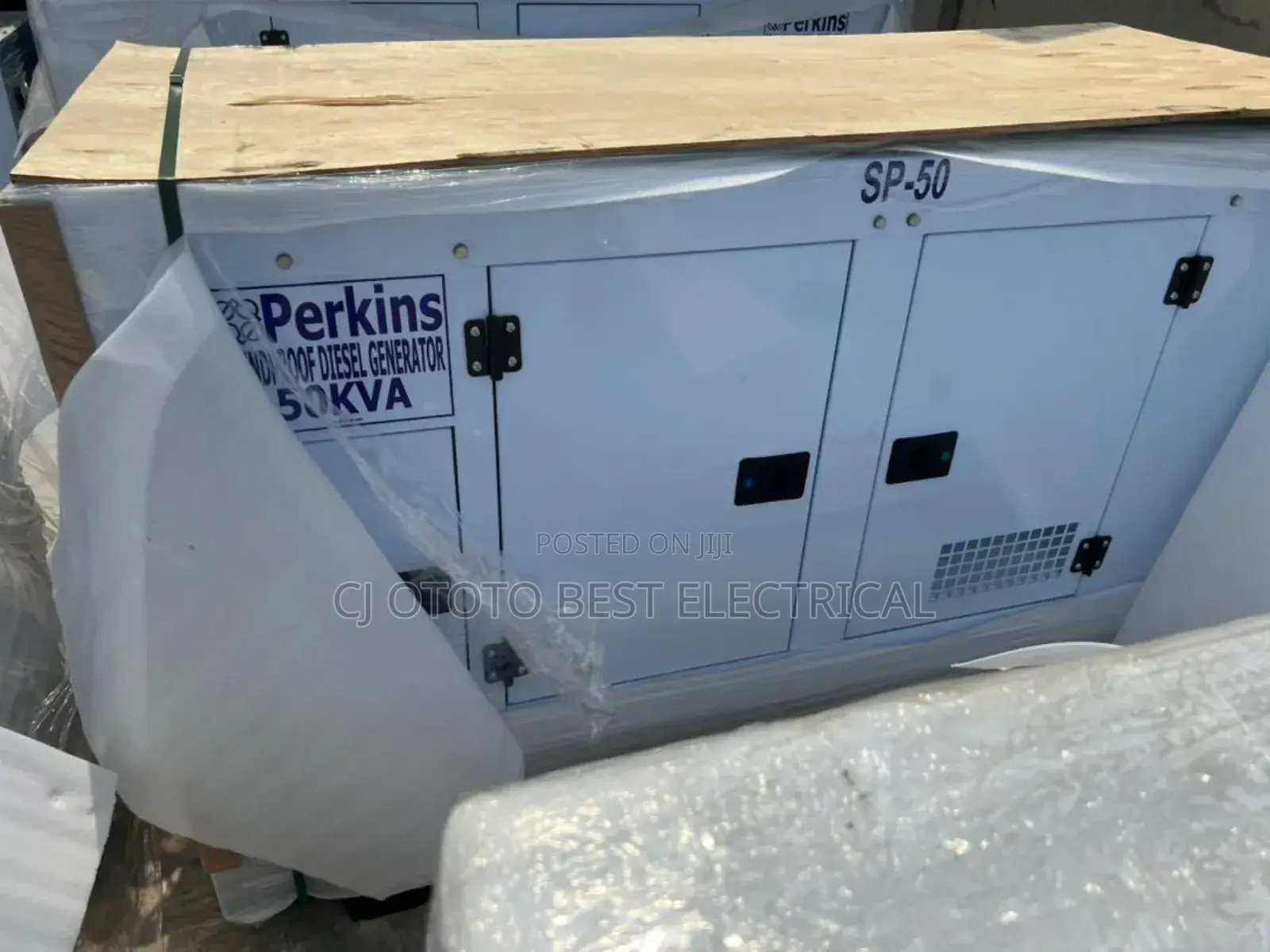 50kva Perkins Generator Soundproof 100% Copper Wire