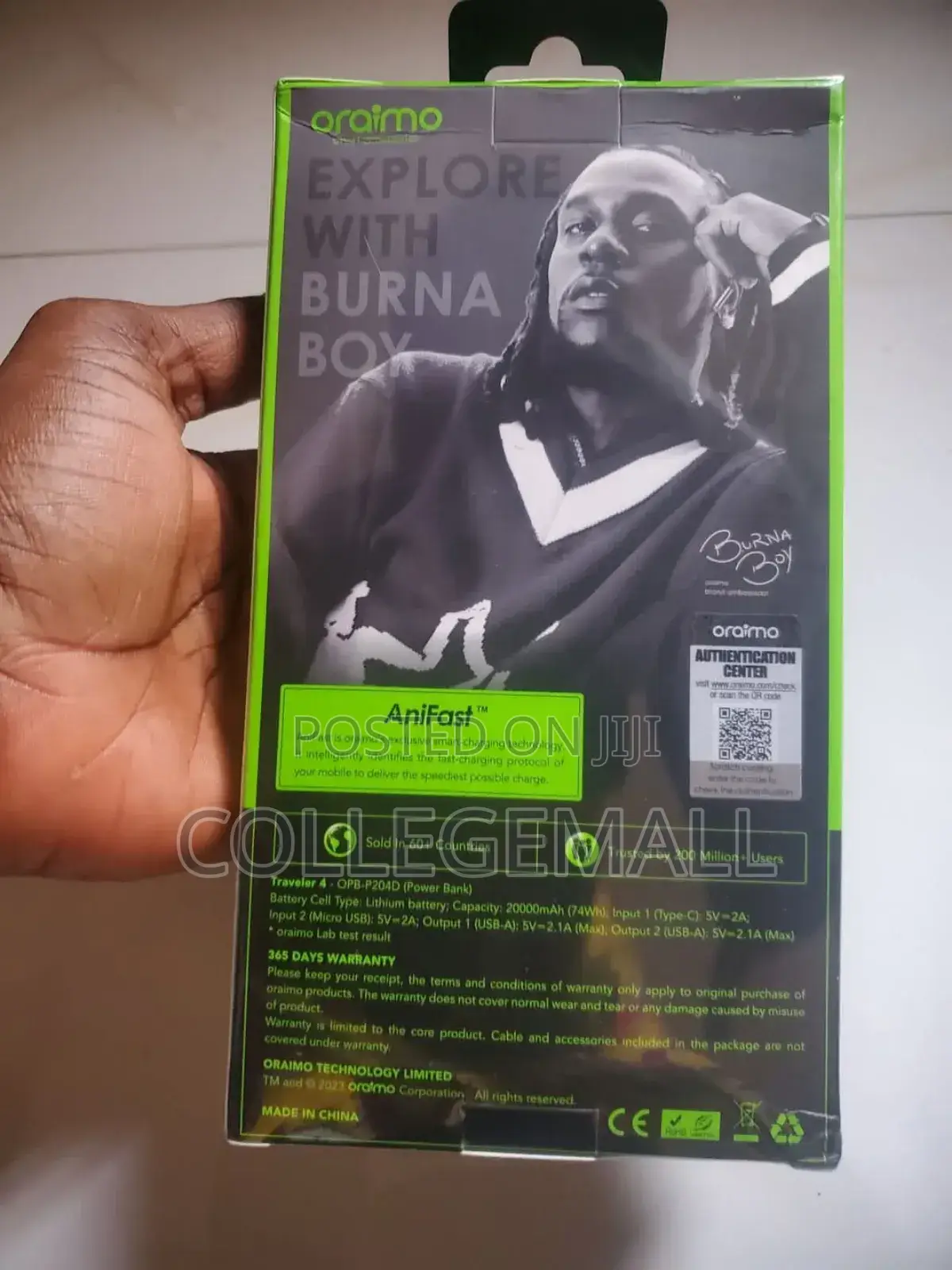 Oraimo Traveler 4