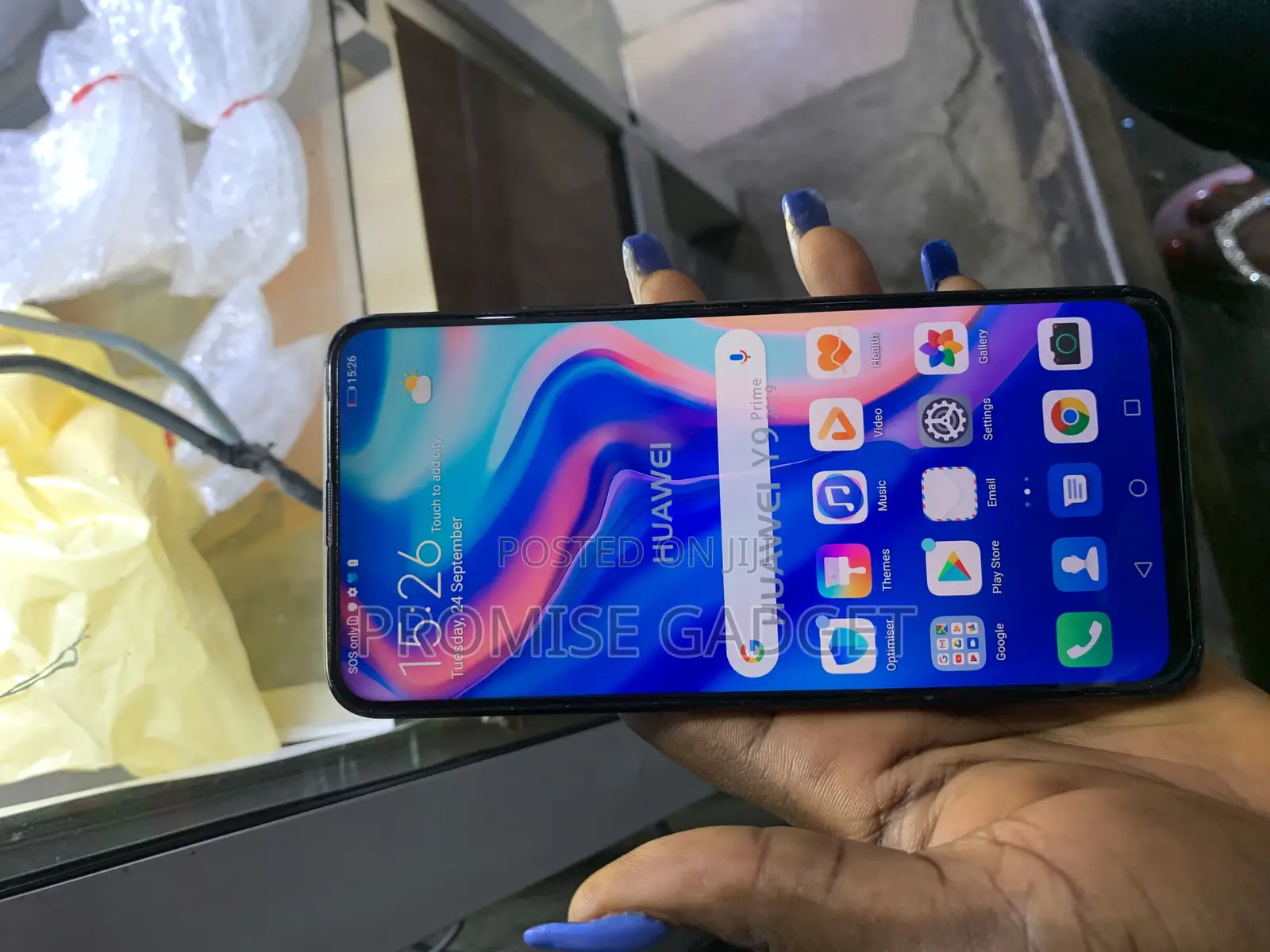 New Huawei Y9 Prime 2019 128 GB Black