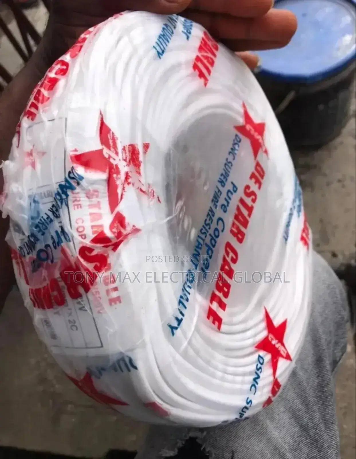 0.5mm 2core Electric Flexible Cable Original Cooper