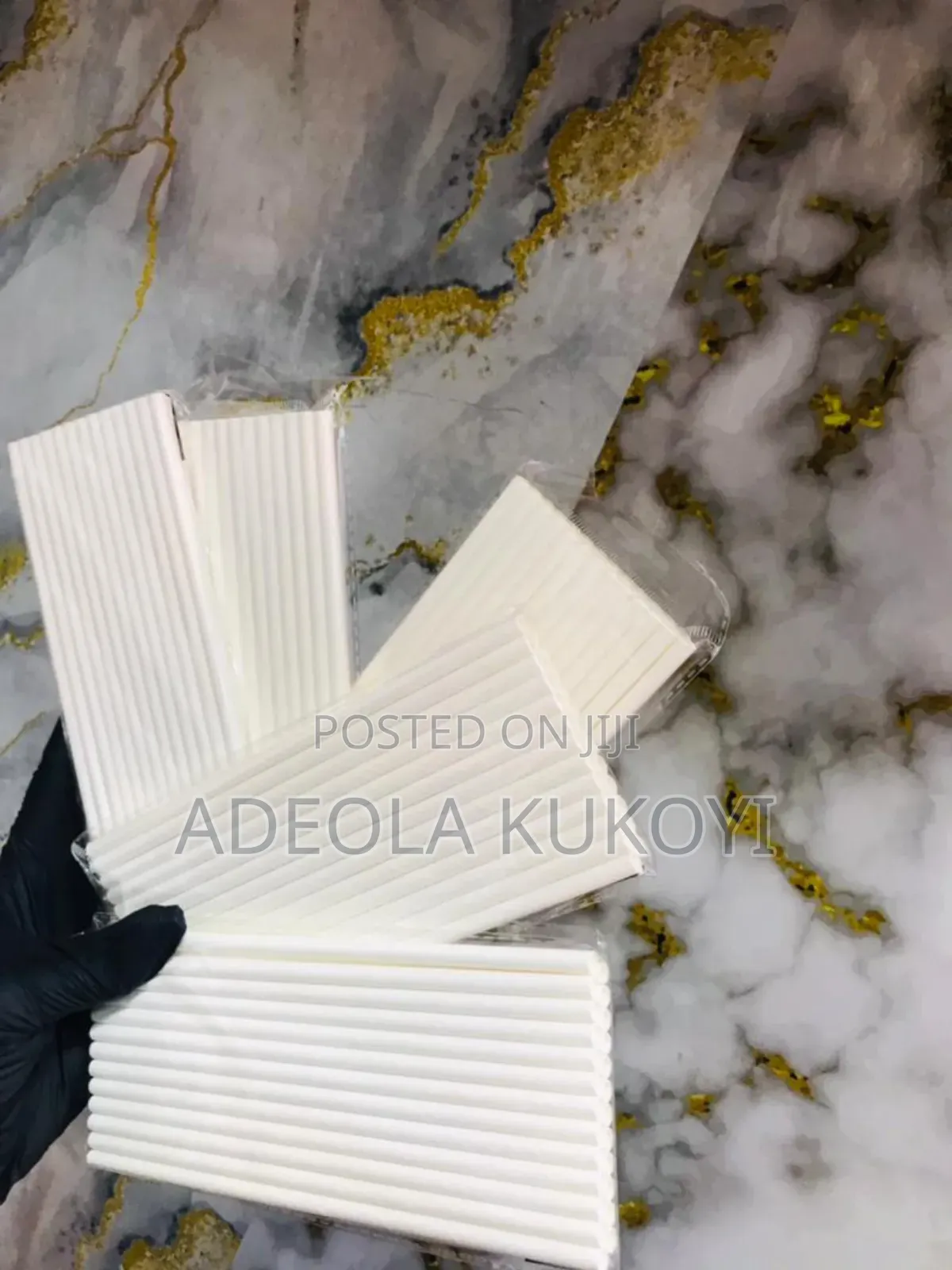 Single Colored Paper Straw Without Strap