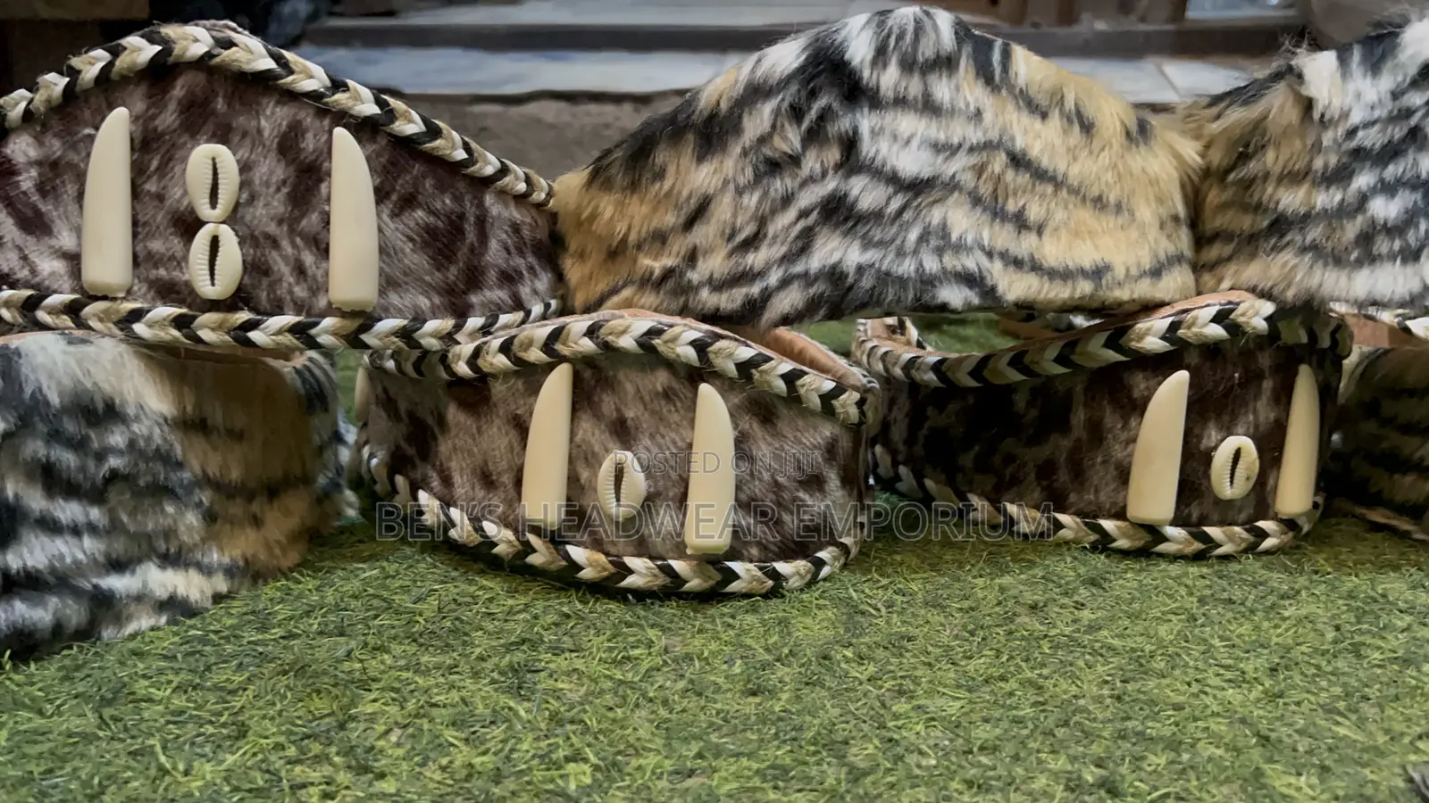 Traditional Animal Skin Head Bands