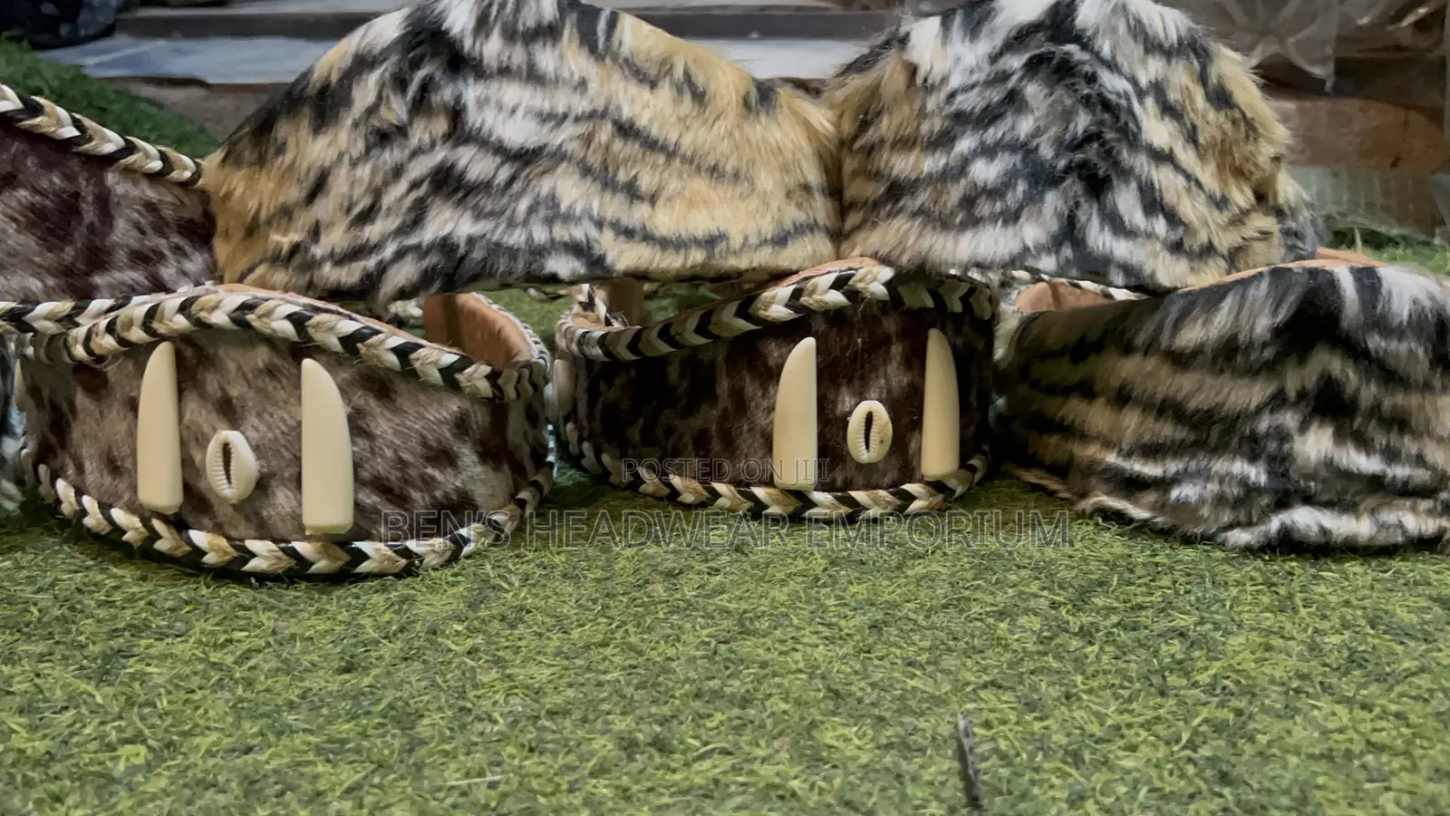 Traditional Animal Skin Head Bands