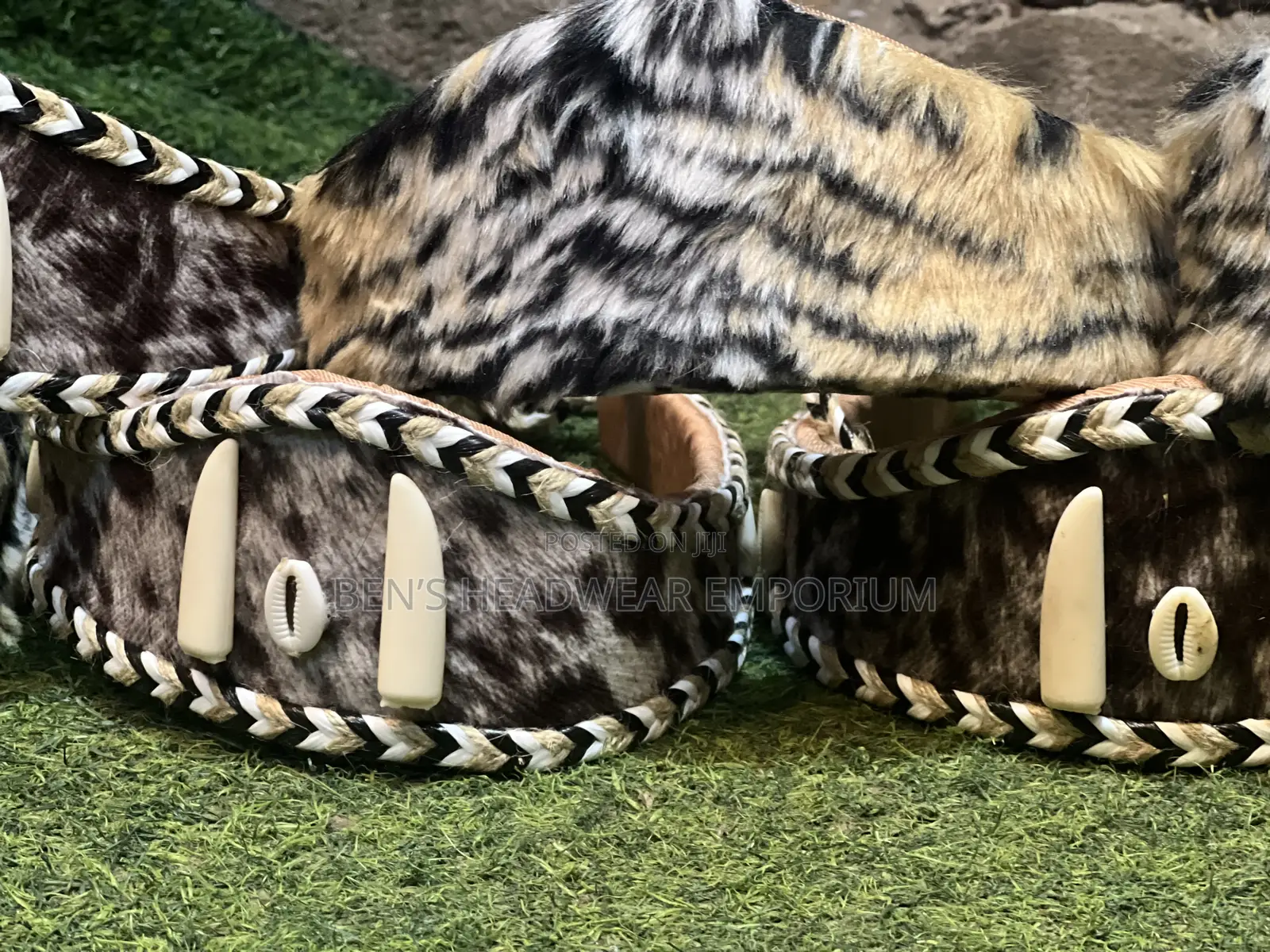 Traditional Animal Skin Head Bands