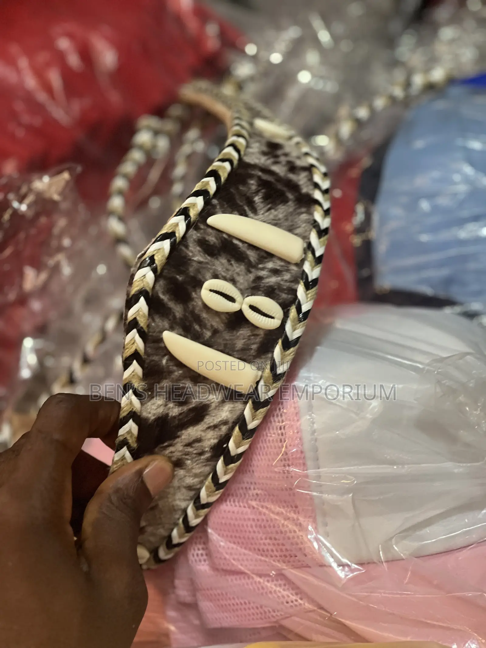 Traditional Animal Skin Head Bands