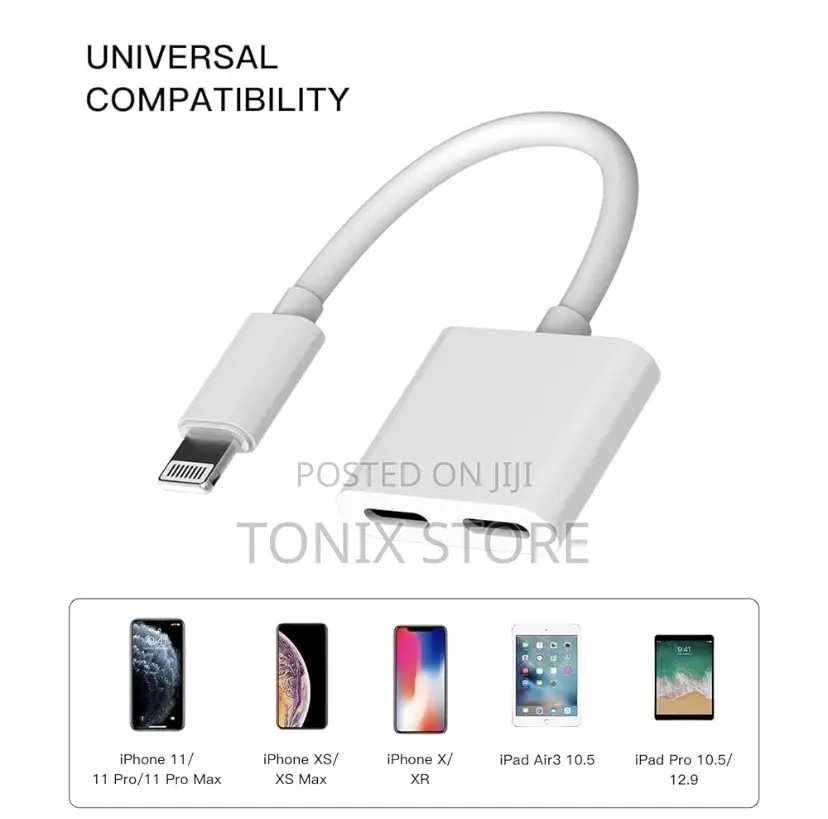 Lightening Splitter Audio + Charging
