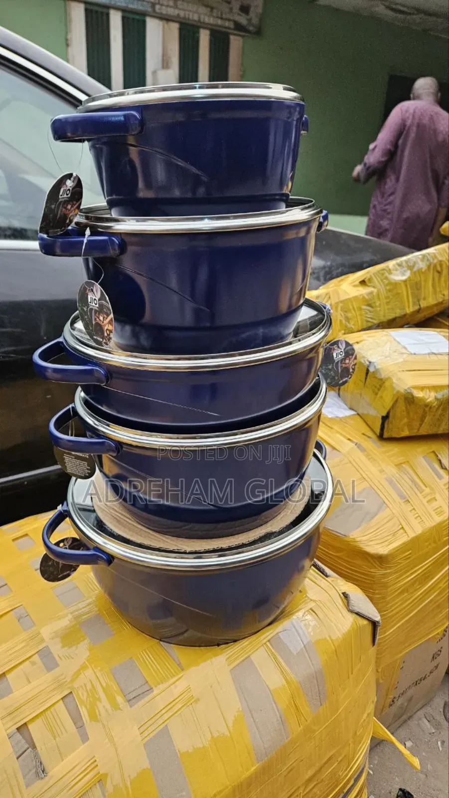 Quality 10pcs Jlo Cookware Set Pot, 20,24,28,28 32cm