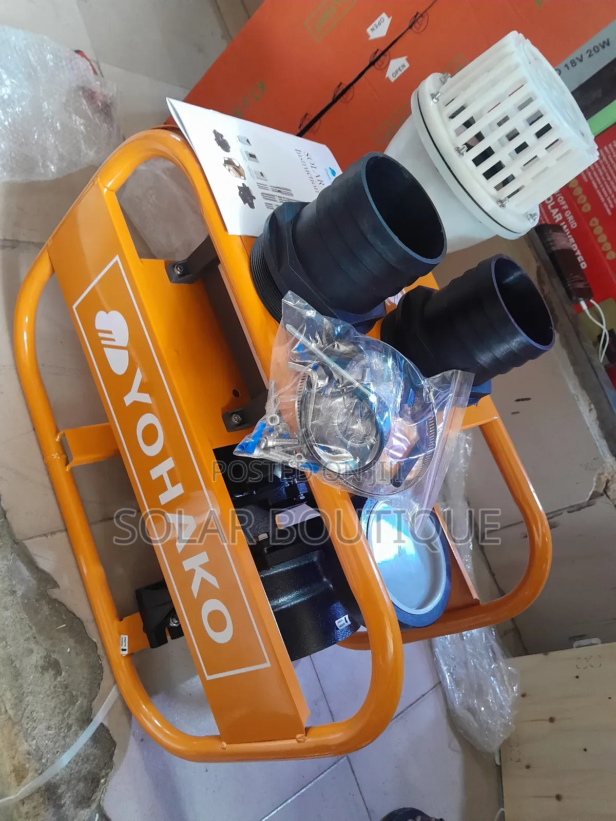 3hp 4inches Solar Powered Water Pump