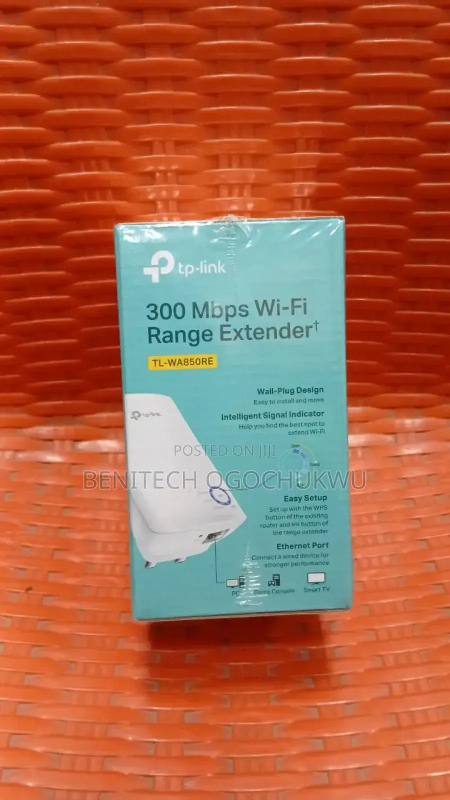 Tplink N300 2×2 Mimo 300mbps Wi-Fi Range Extender Tl-Wa850re