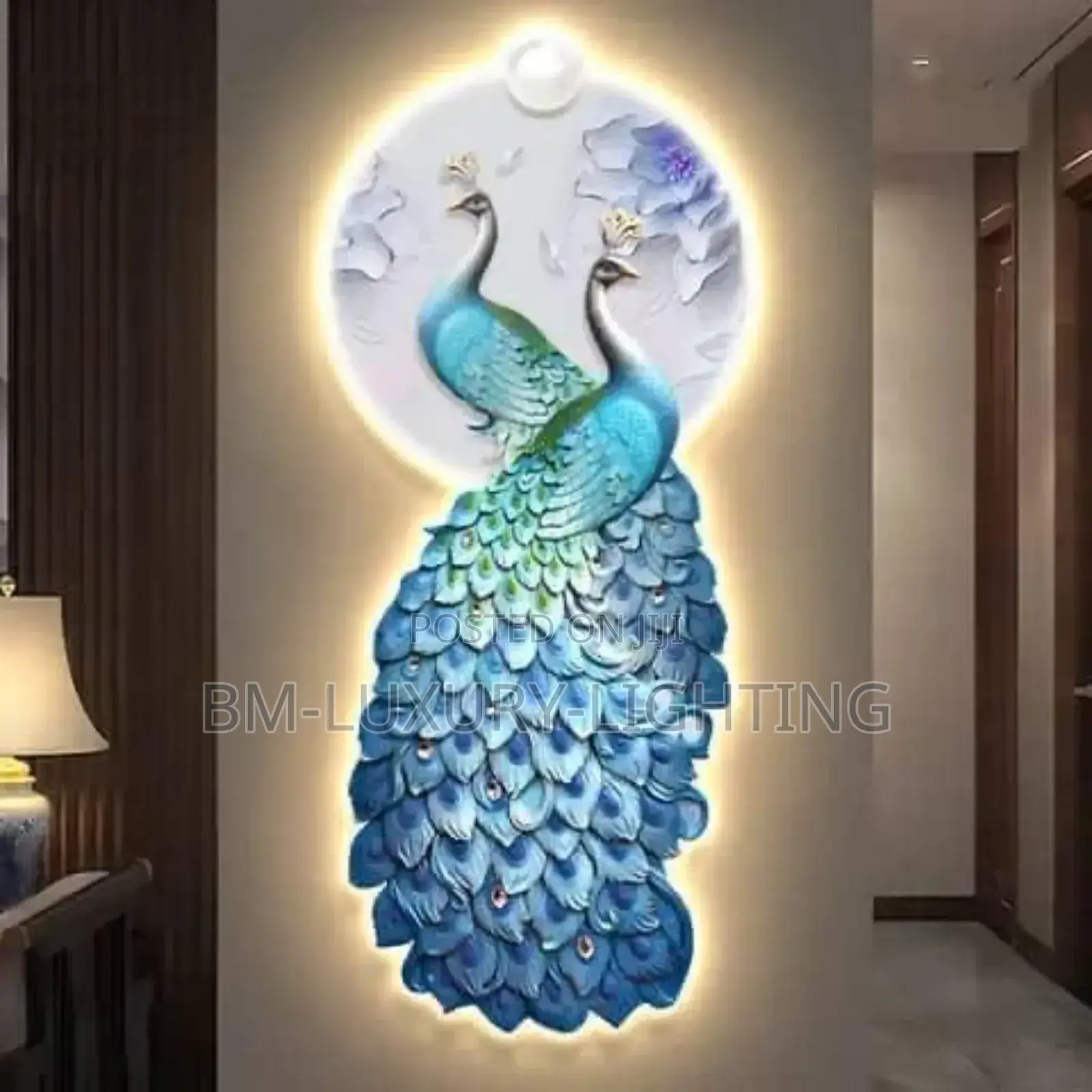 Nordic Led Wall Football Design Frame Light