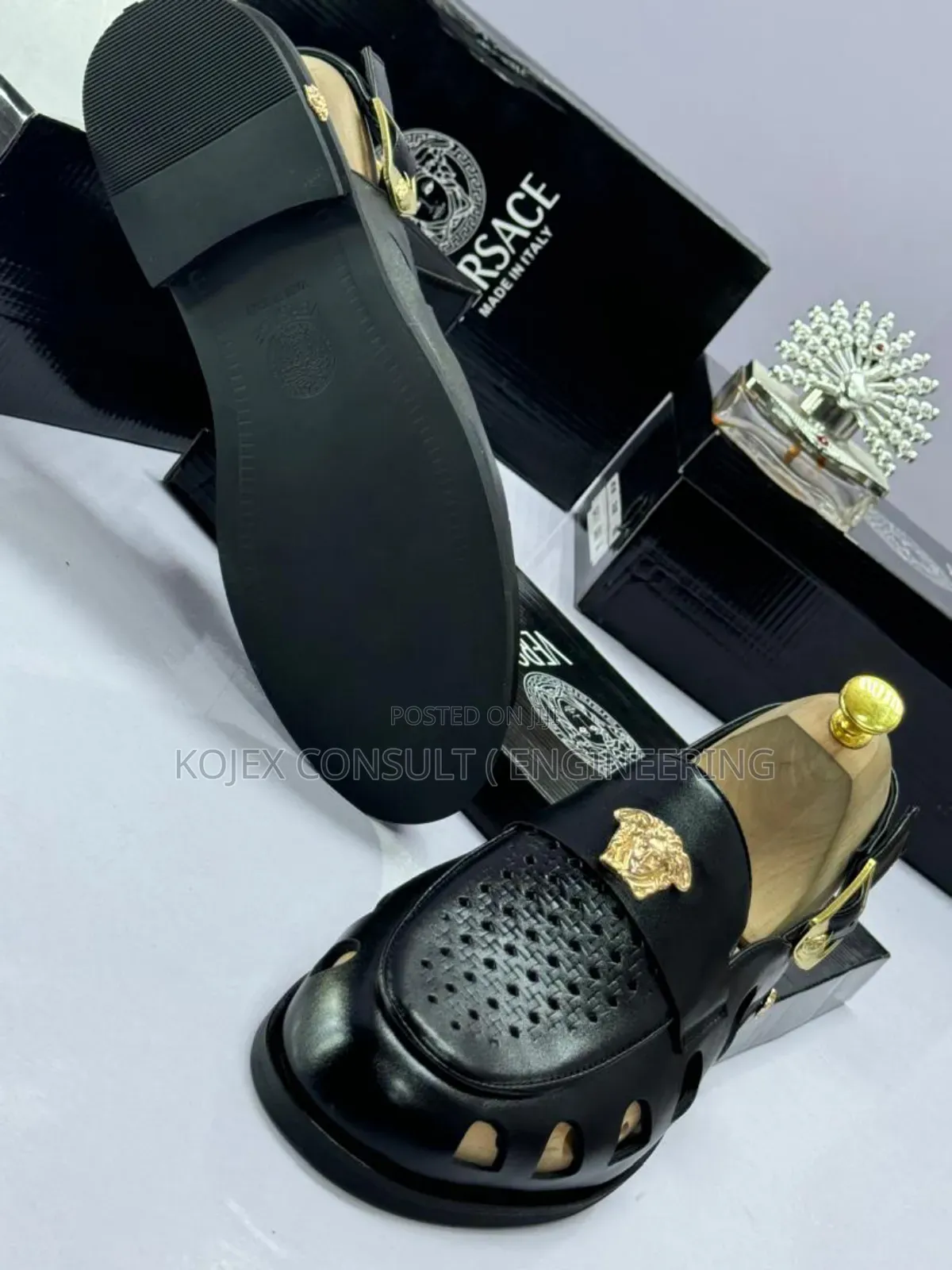 Versace Men Sandals Cover Shoe