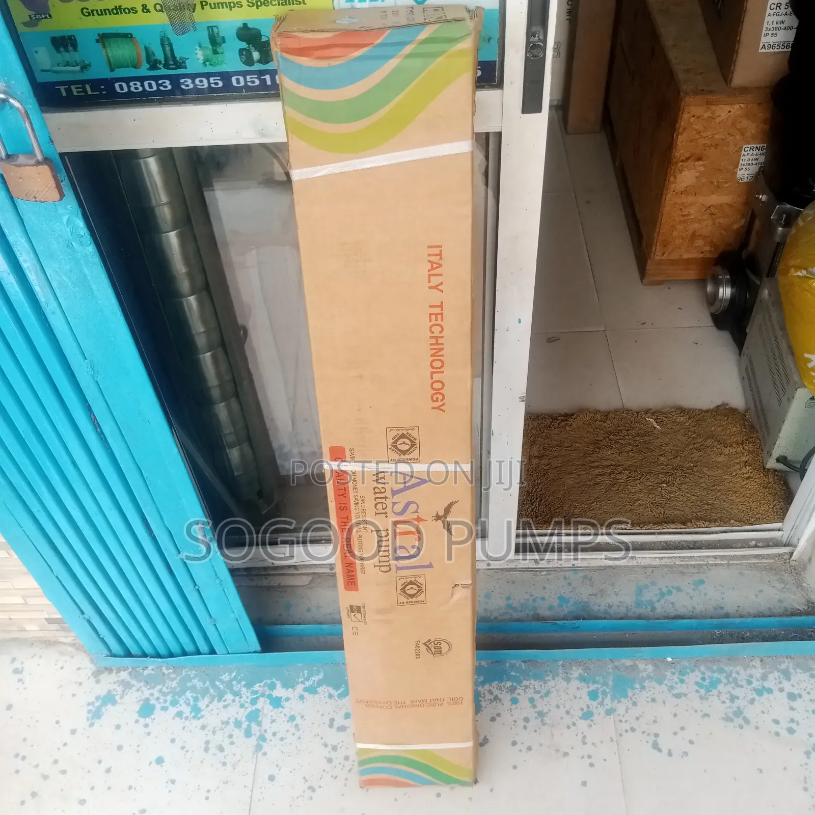 Astral Submersible Pump Type 0.75kw/1hp