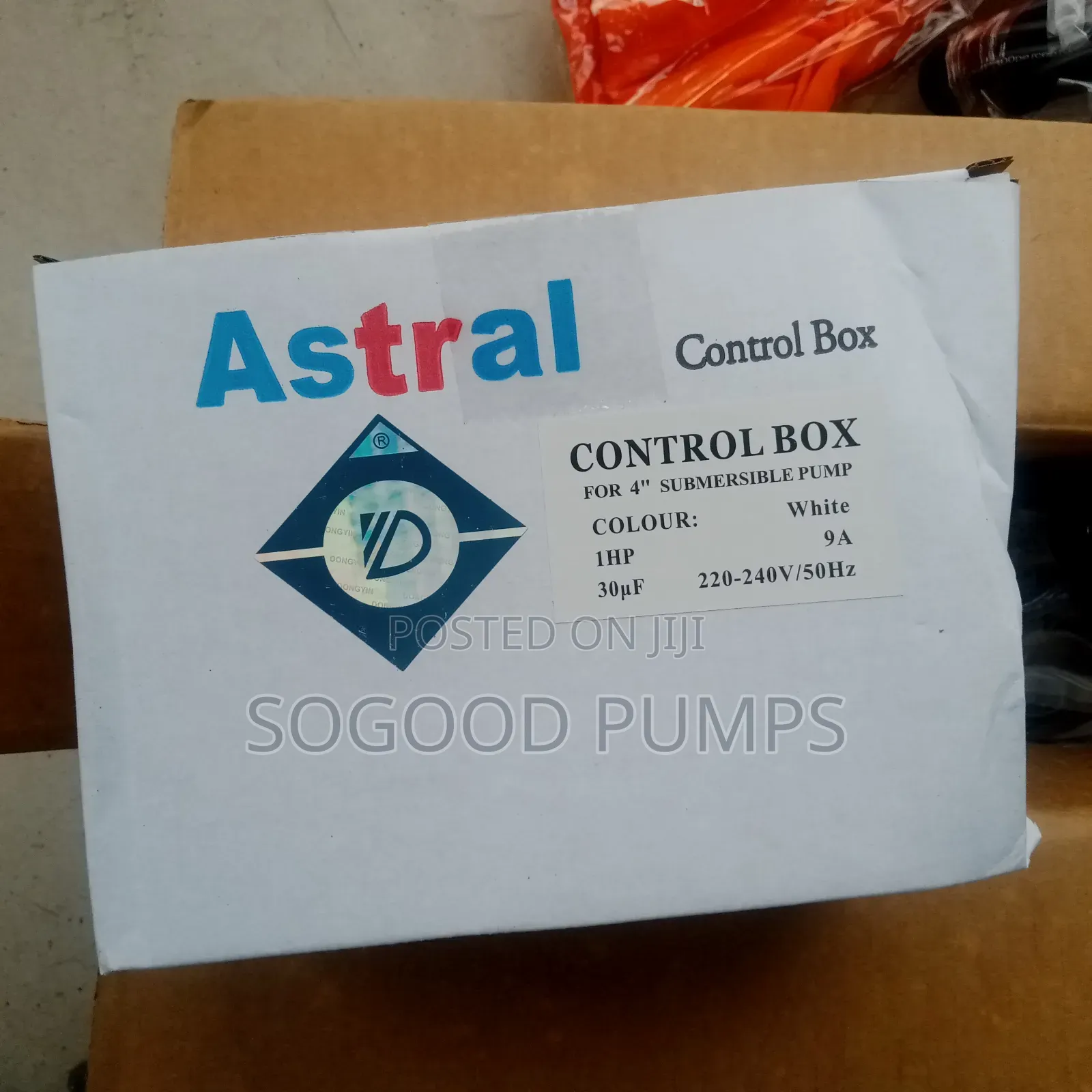 Astral Submersible Pump Type 0.75kw/1hp