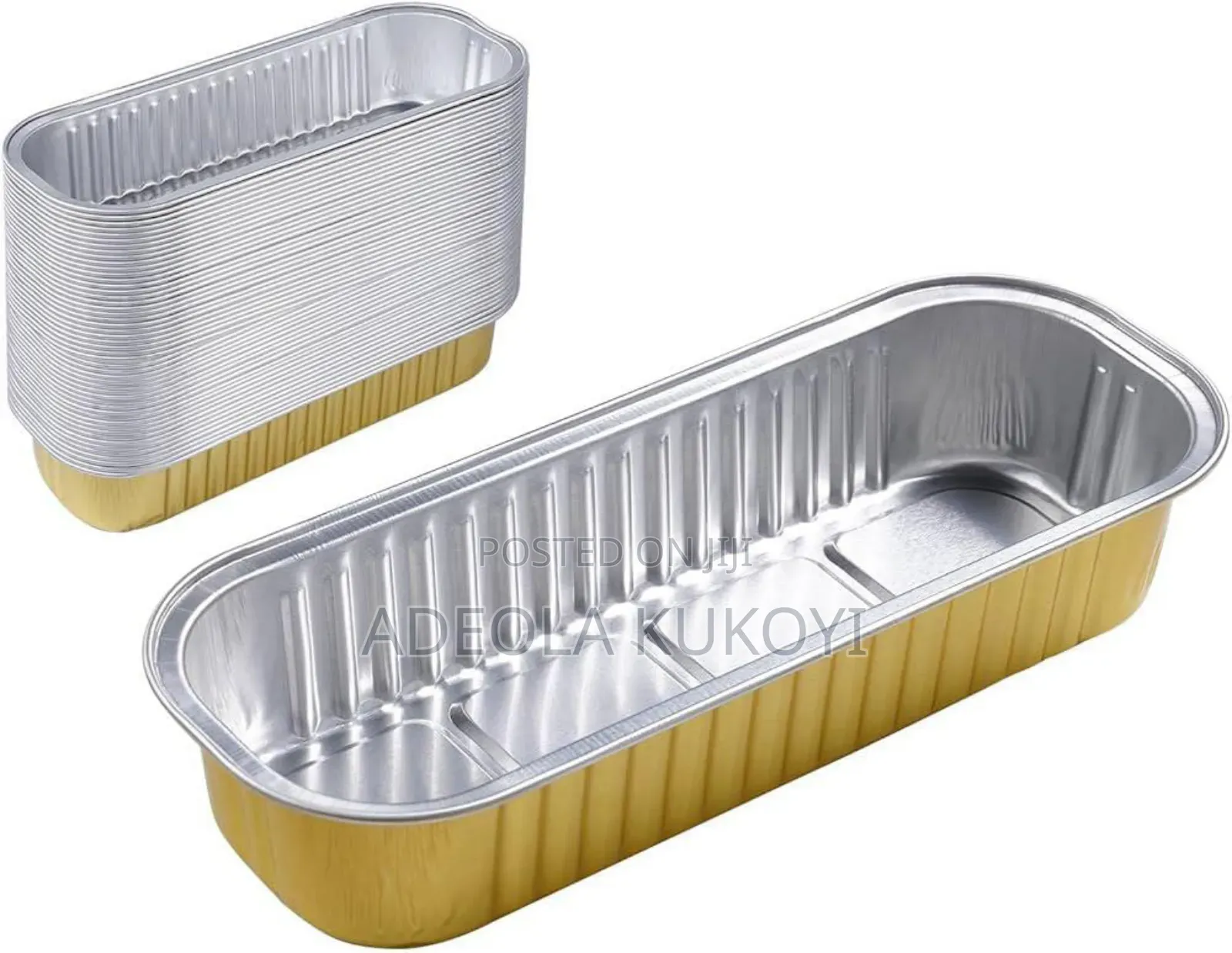 Long Cake Pans With Lid- 1000pcs