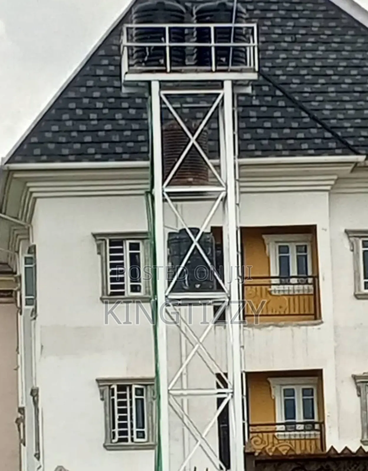 Water Tank Stand Beam Structure