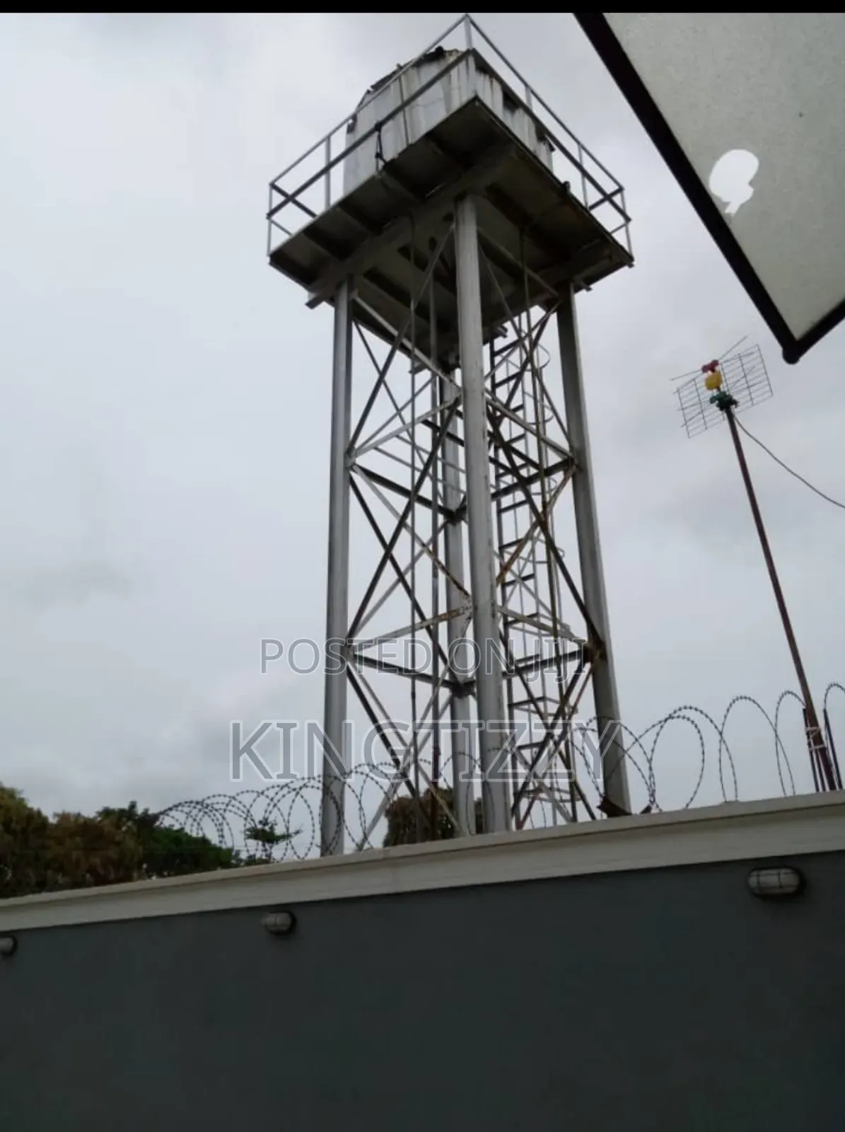 Water Tank Stand Beam Structure