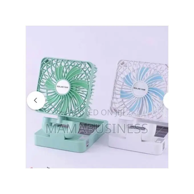 Double Head Solar Charging Fan