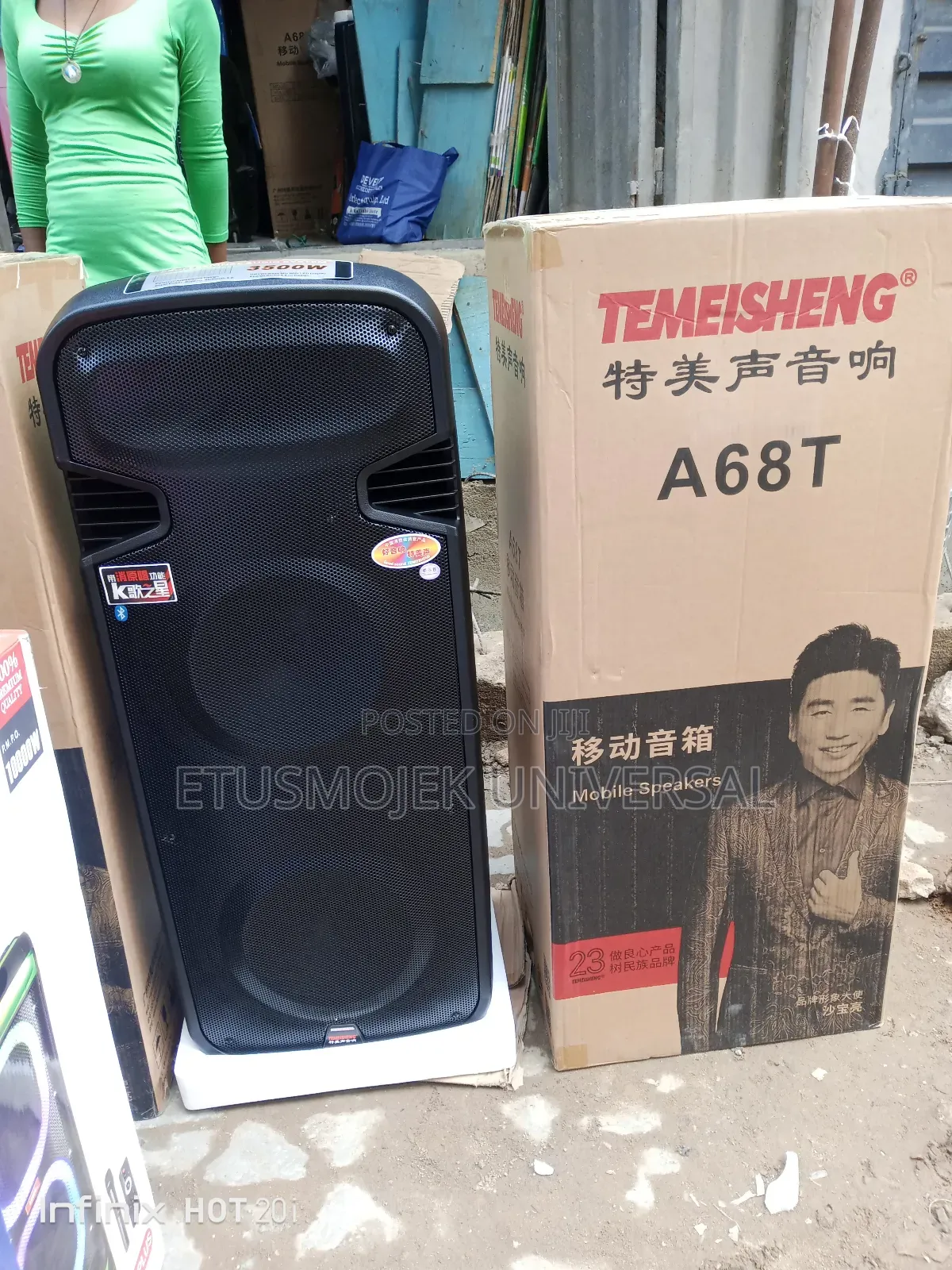 Temeisheng 15inches Double Pa System