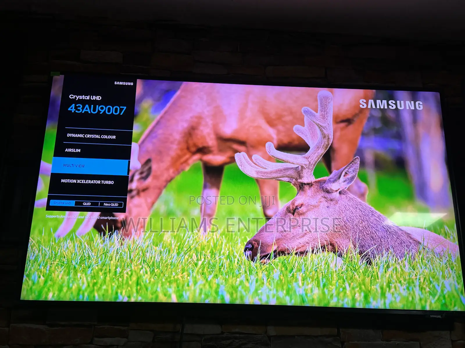 Samsung 43 Inches Crystal UHD Full Smart Tv