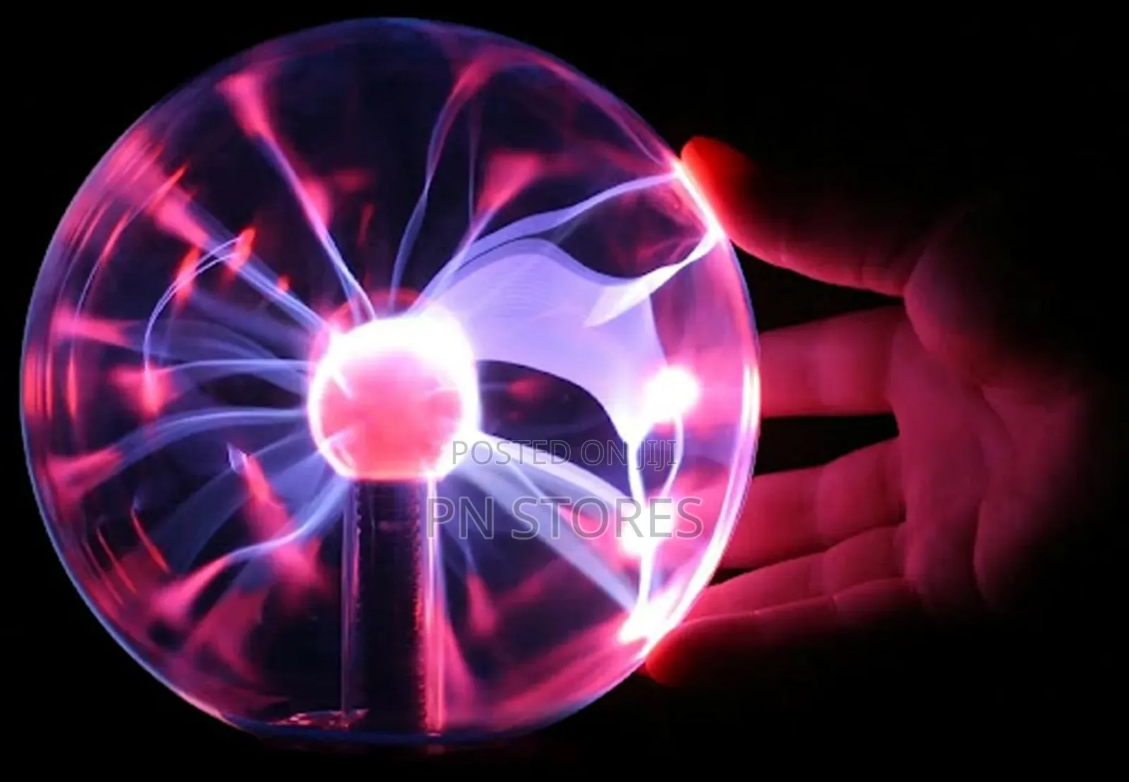 10cm Plasma Light Lamp Ball Finger Touch And Glow Home Decor