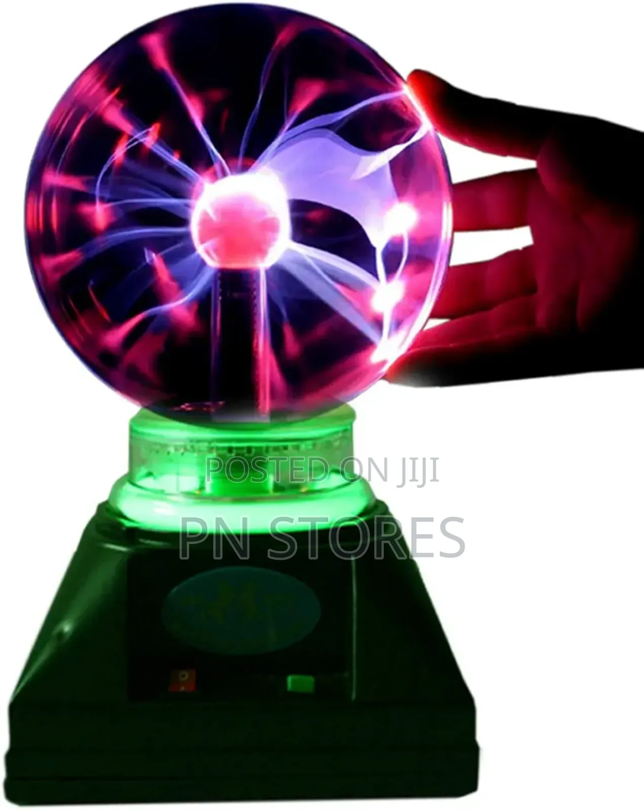 10cm Plasma Light Lamp Ball Finger Touch And Glow Home Decor