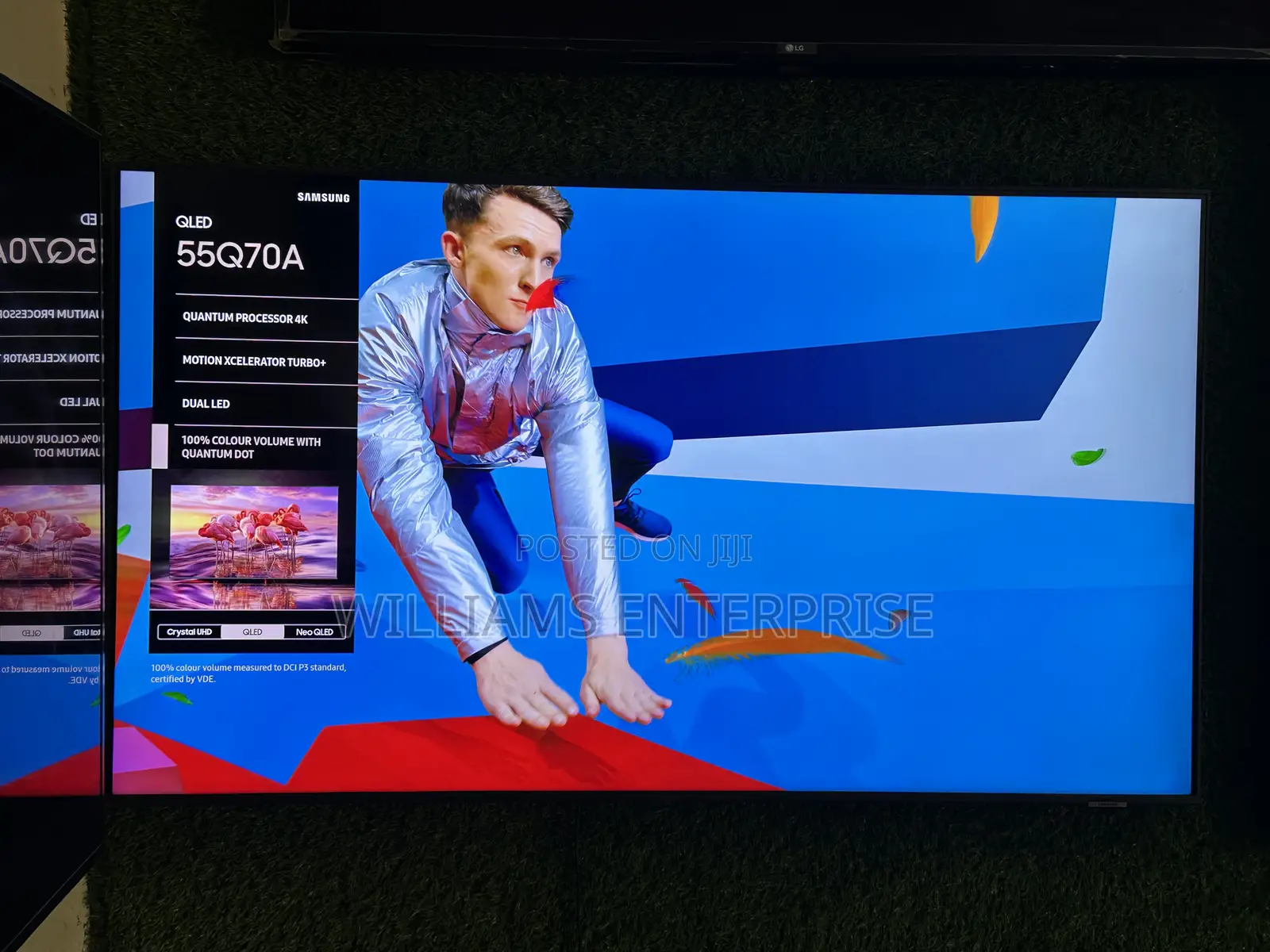 55 Inches Samsung Q70A Qled Smart Tv