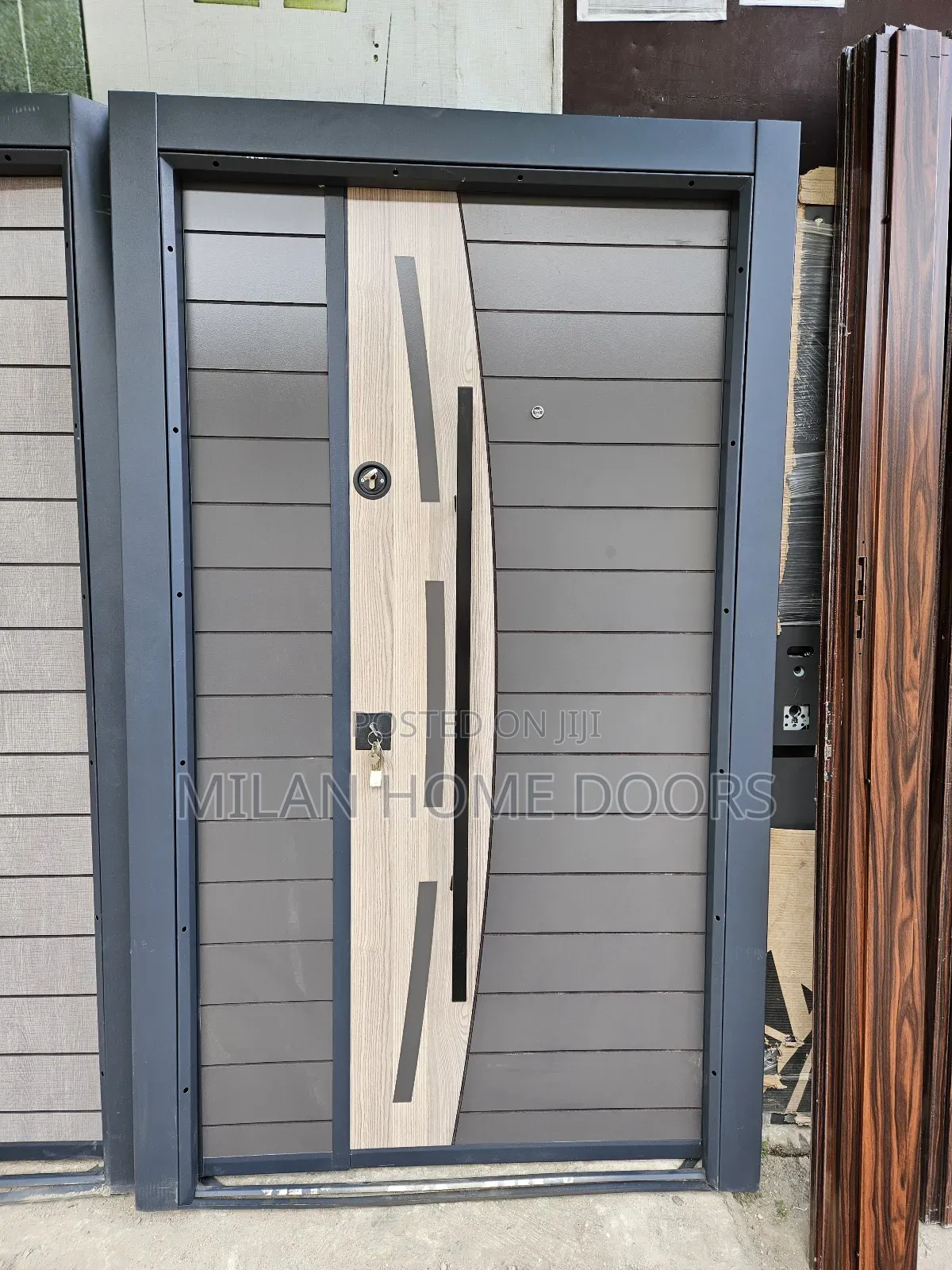 4ft by 7ft Turkish Wooden Security Doors