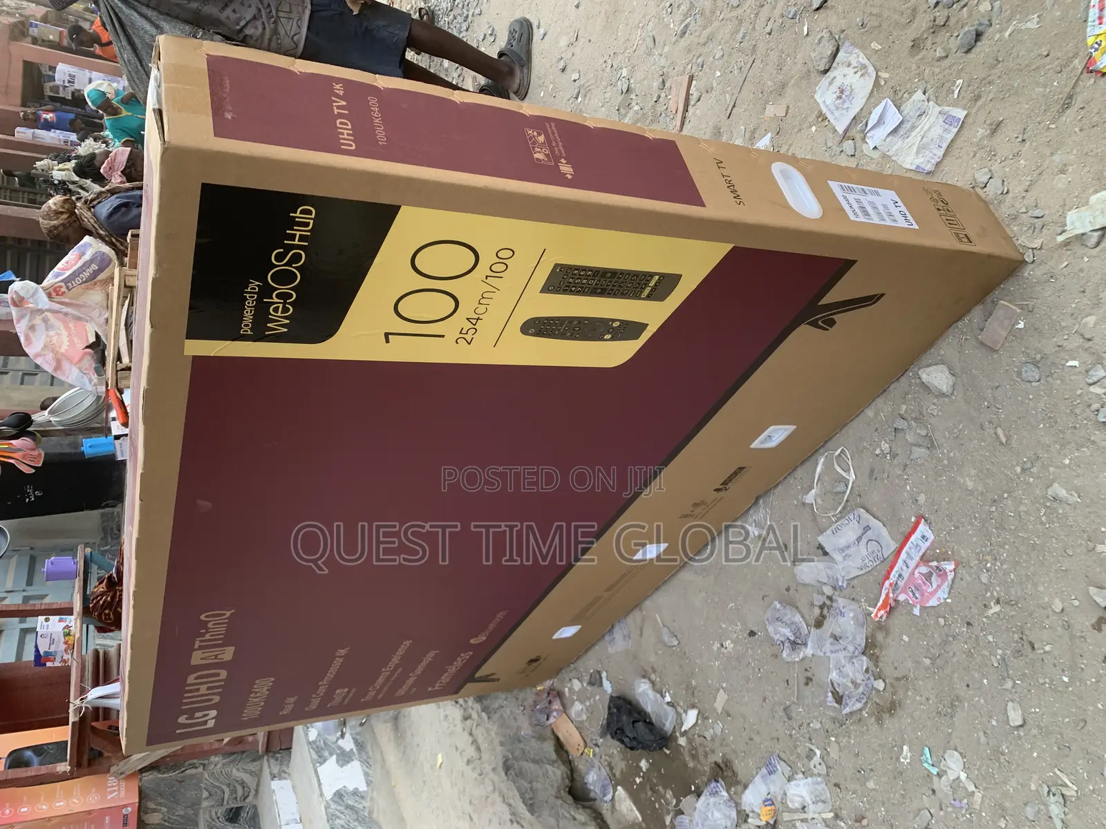 Brand New Lg 100” Smart Tv With Voice Command