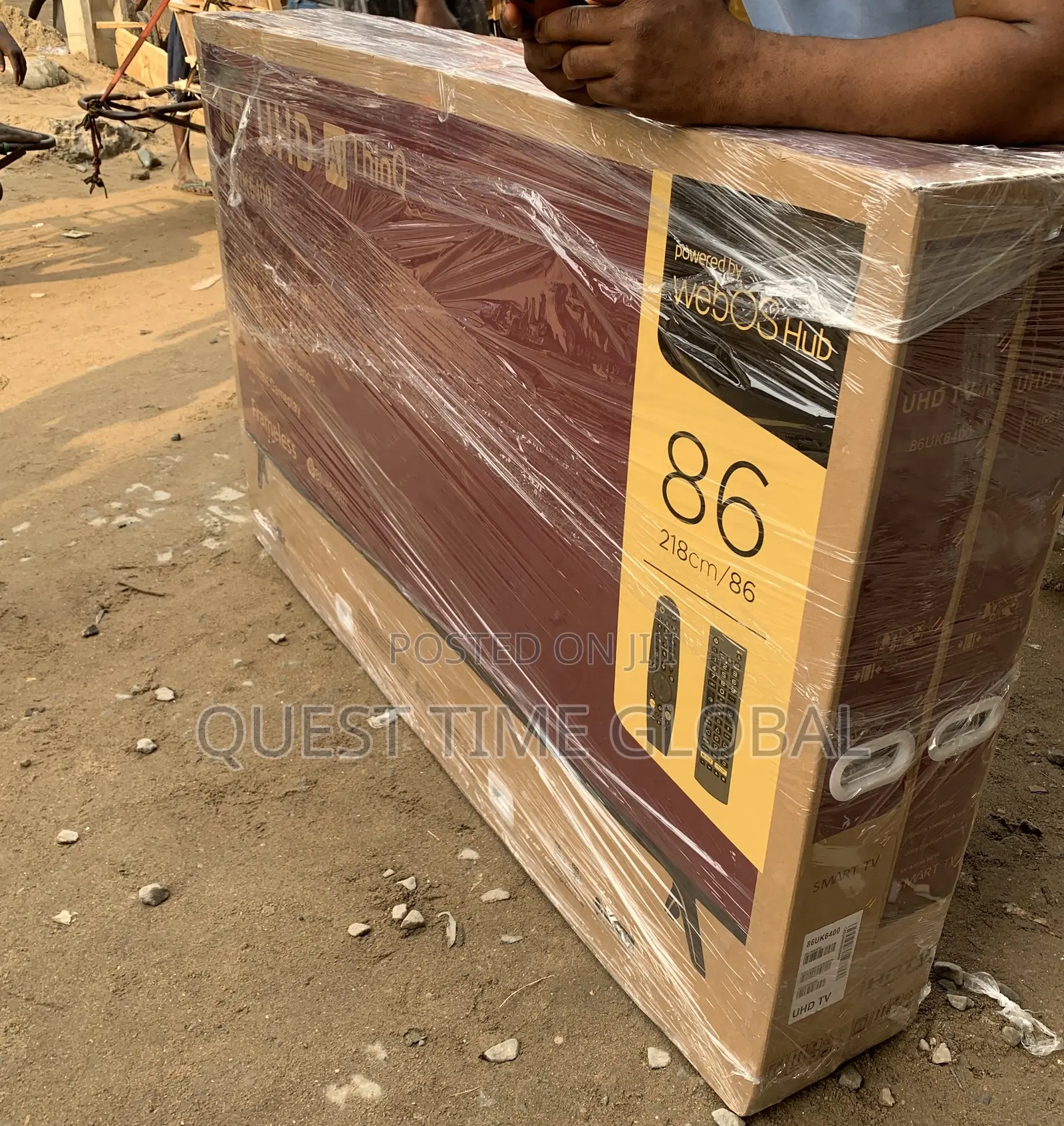 Lg 86” Smart Tv With Voice Command