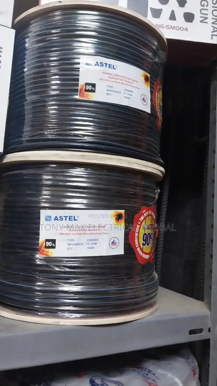 100%Cooper Rge.Dstv Wires By