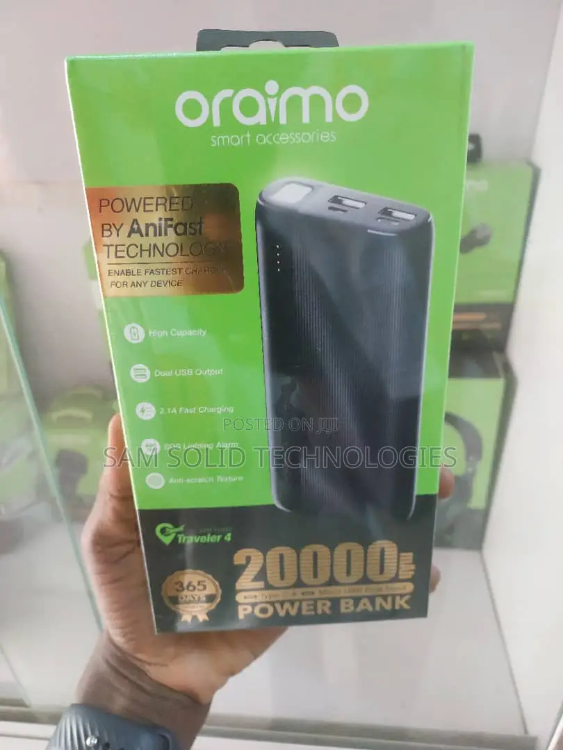 Oriamo 20000mah Power Bank