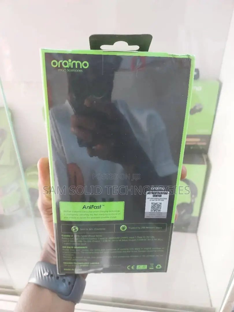 Oriamo 20000mah Power Bank