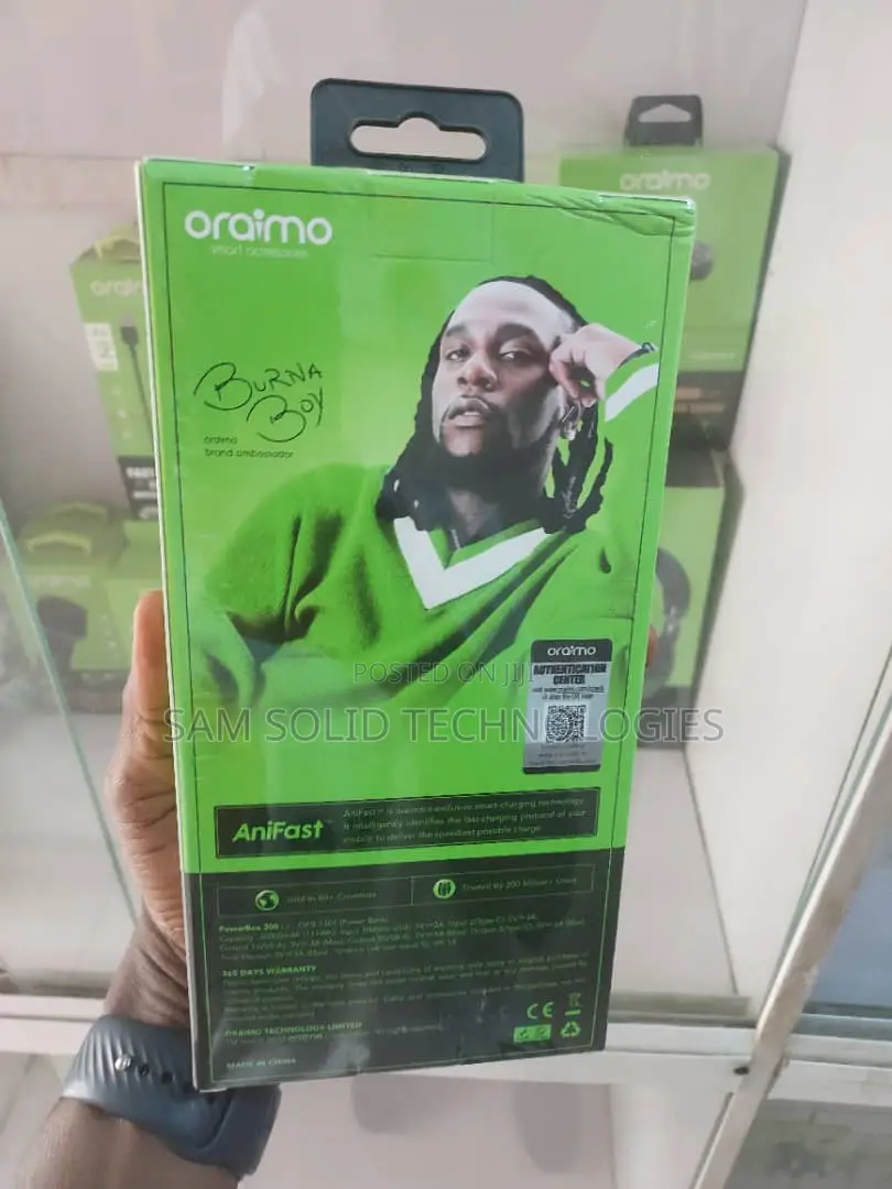 Oraimo Type C- Two -Way Charging 20000mah