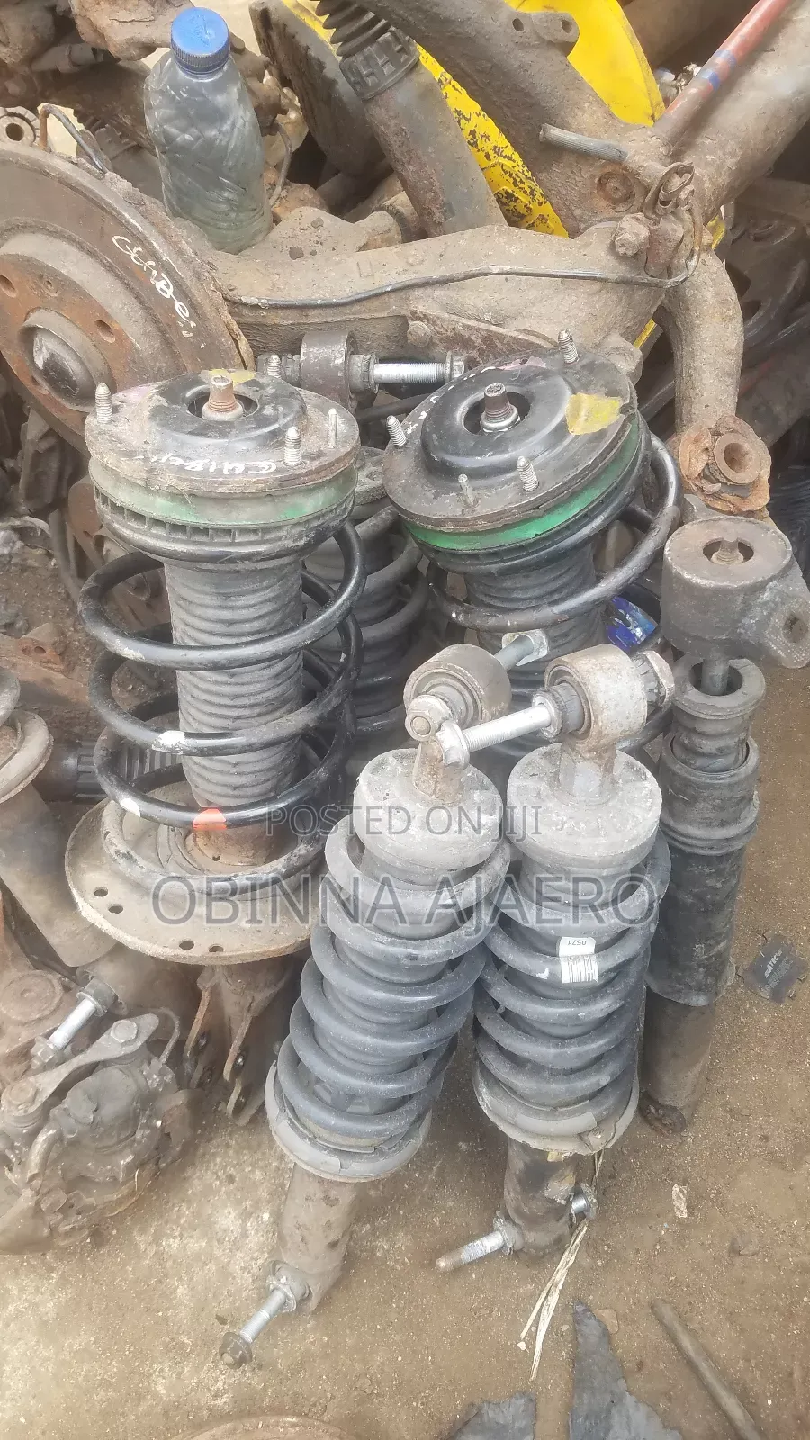 Peugeot 508 Back Shocks as Available Seen