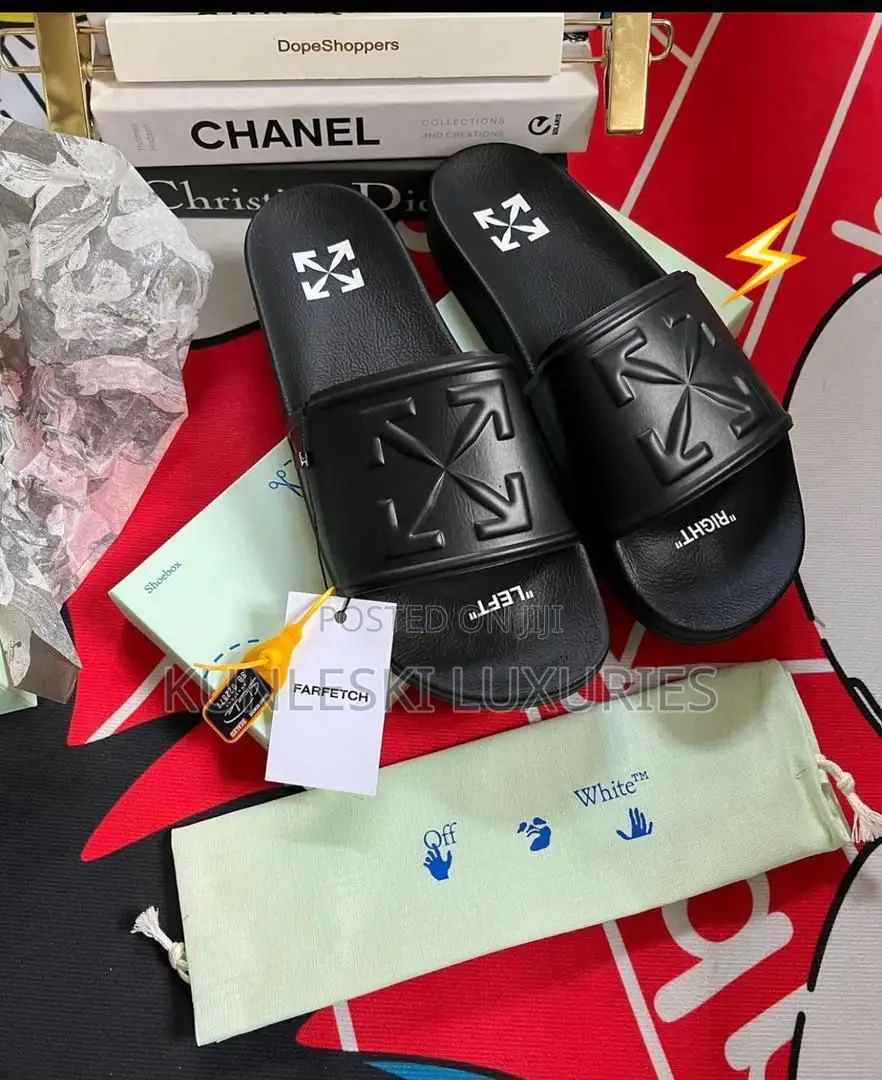 High Quality Off—White Slides Collections