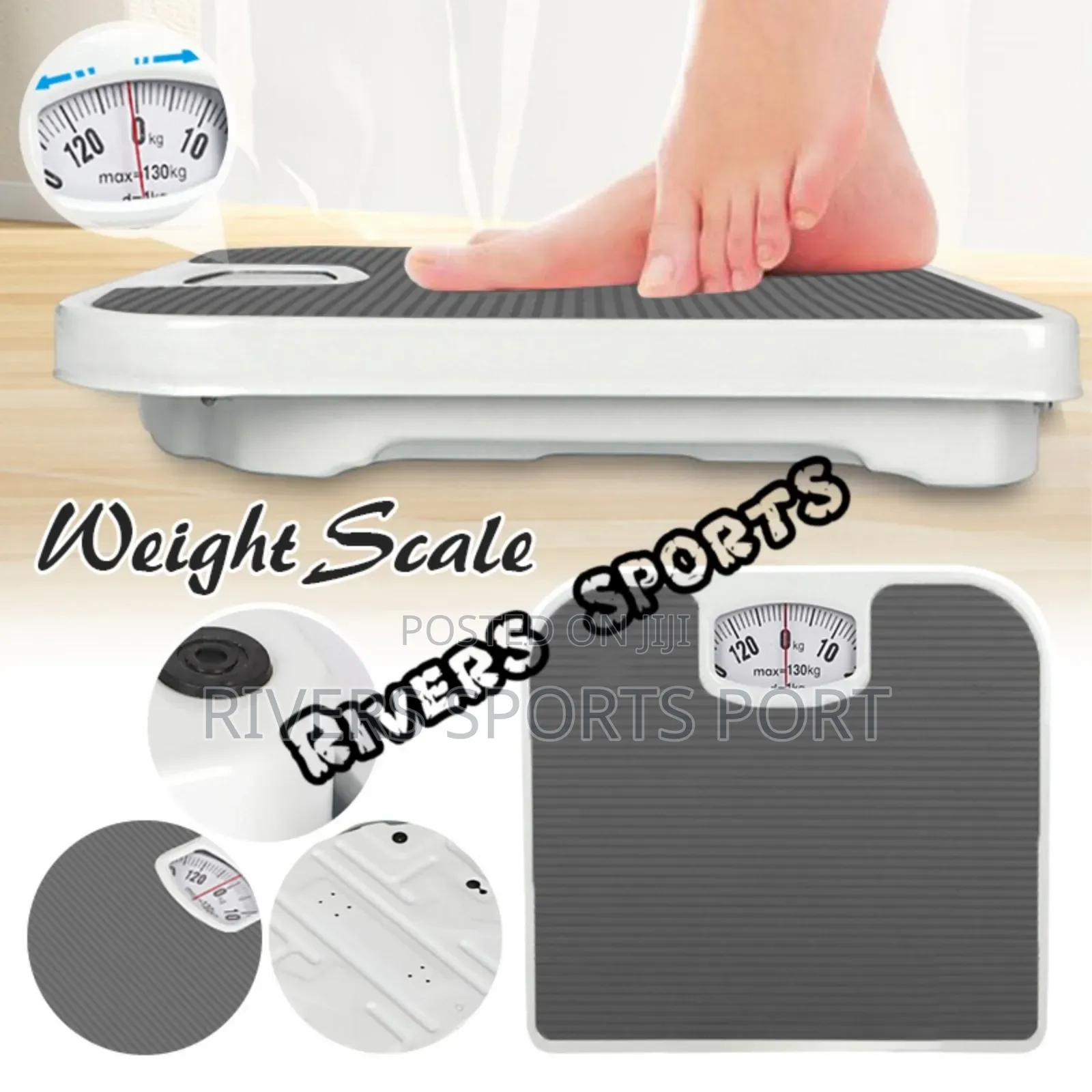 Analog Mechanical Weighing Scale Personal Bathroom Scale