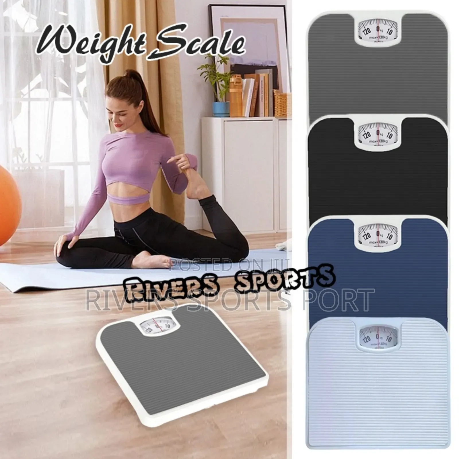 Analog Mechanical Weighing Scale Personal Bathroom Scale