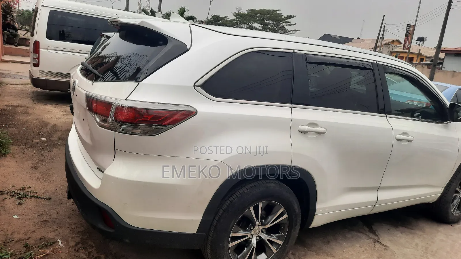 Toyota Highlander XLE V6 4x4 (3.5L 6cyl 6A) 2016 White
