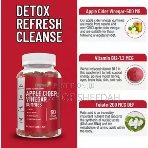 Apple Cider Vinegar Gummies for Weight Loss Etc