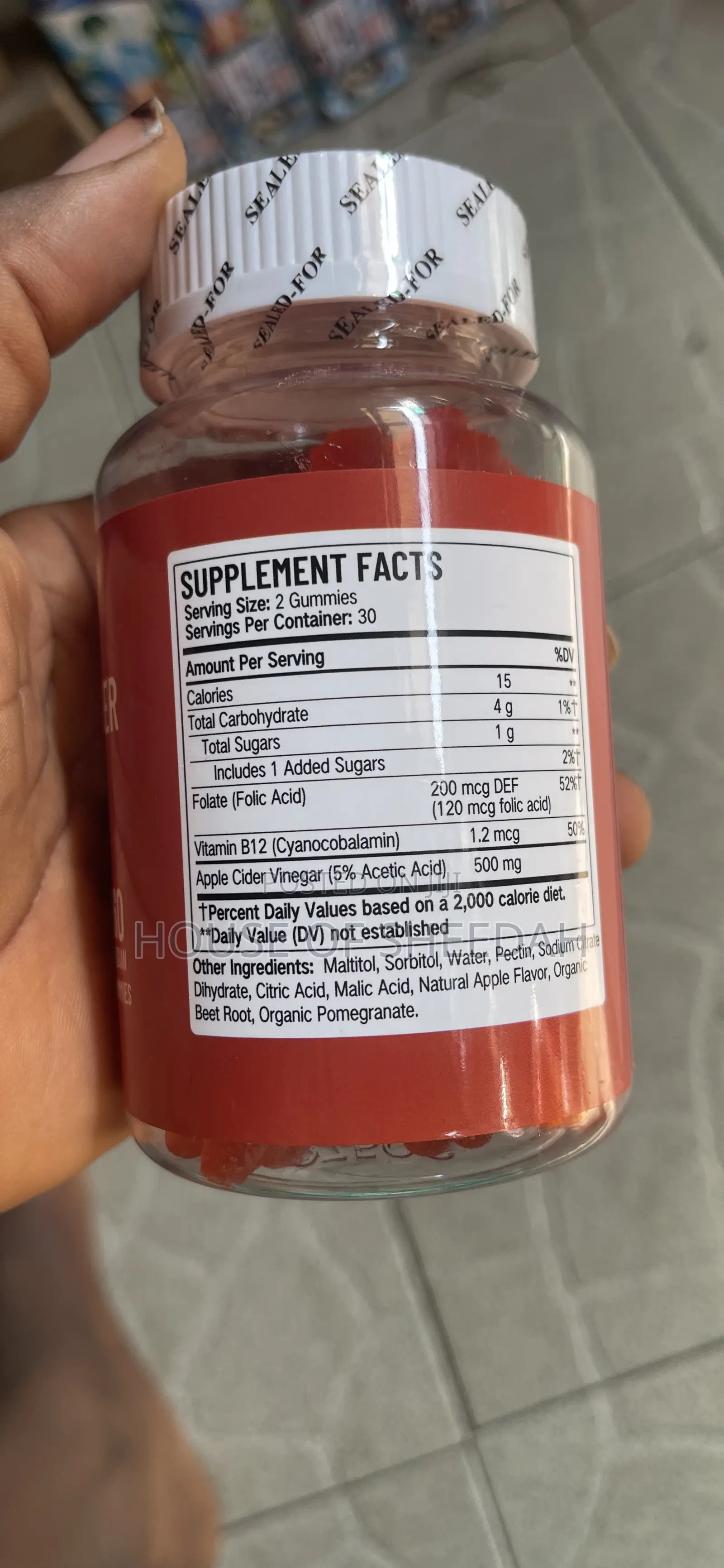 Apple Cider Vinegar Gummies for Weight Loss Etc