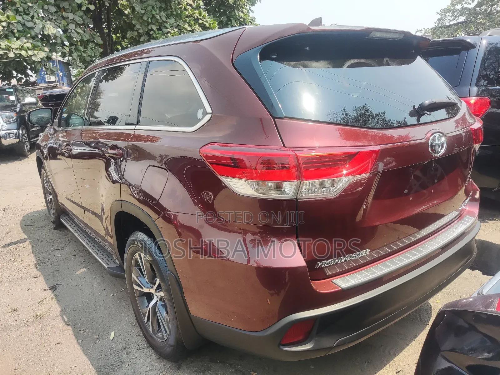 Toyota Highlander XLE V6 4x4 (3.5L 6cyl 6A) 2016 Red