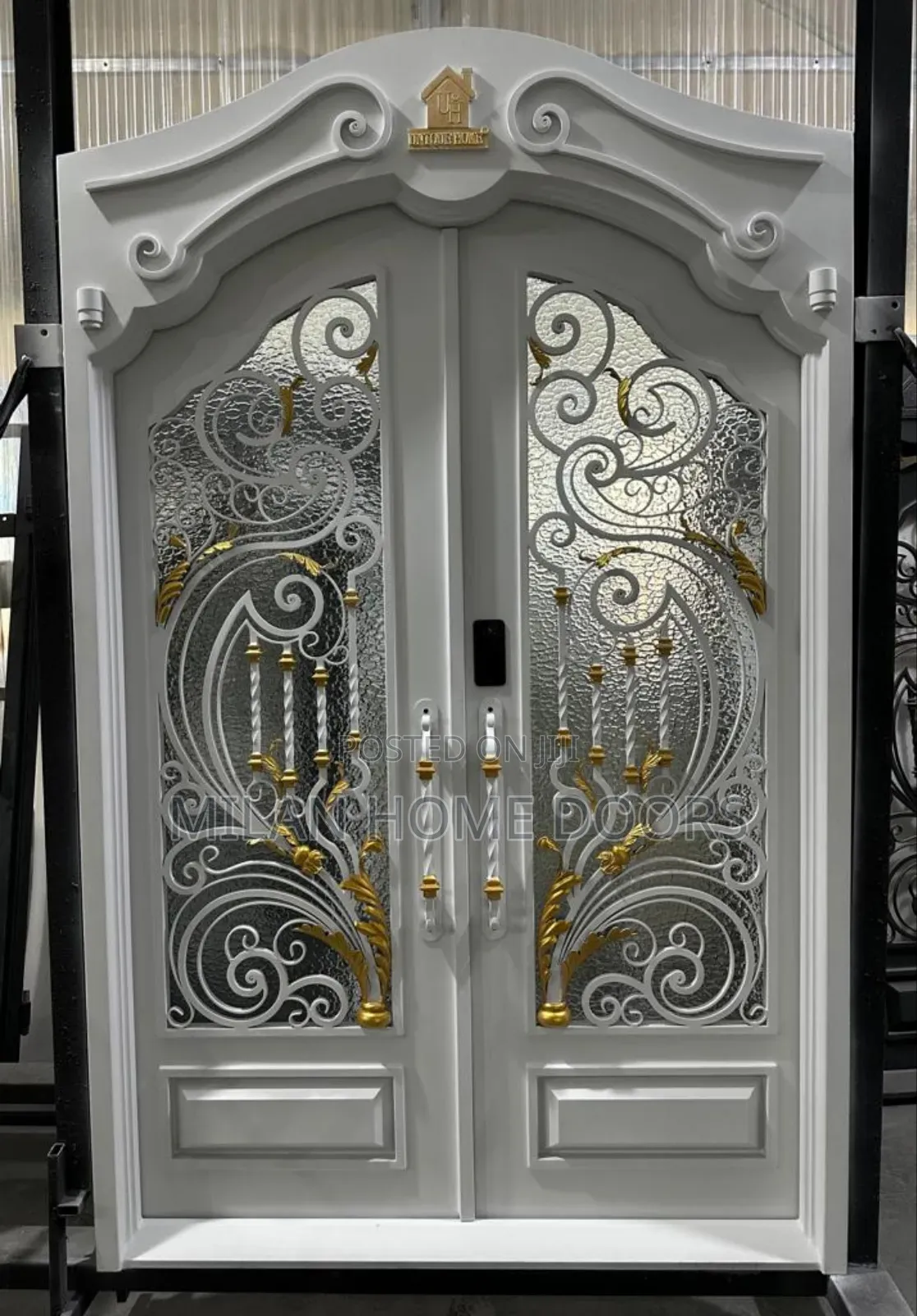 5ft by 8ft Wrought Iron Royal Security Door