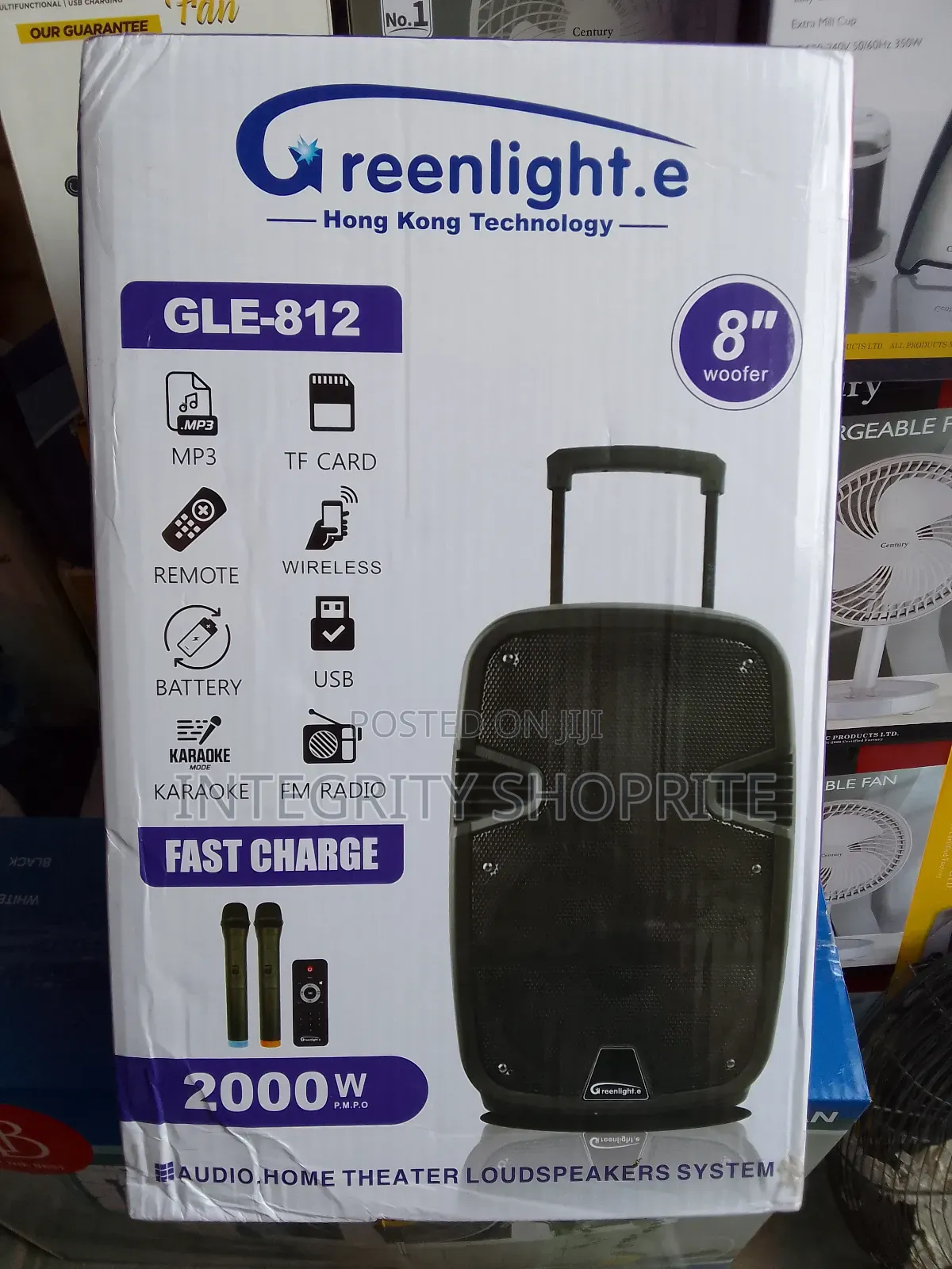 Greenlight.E Speaker 8woofer 2000W